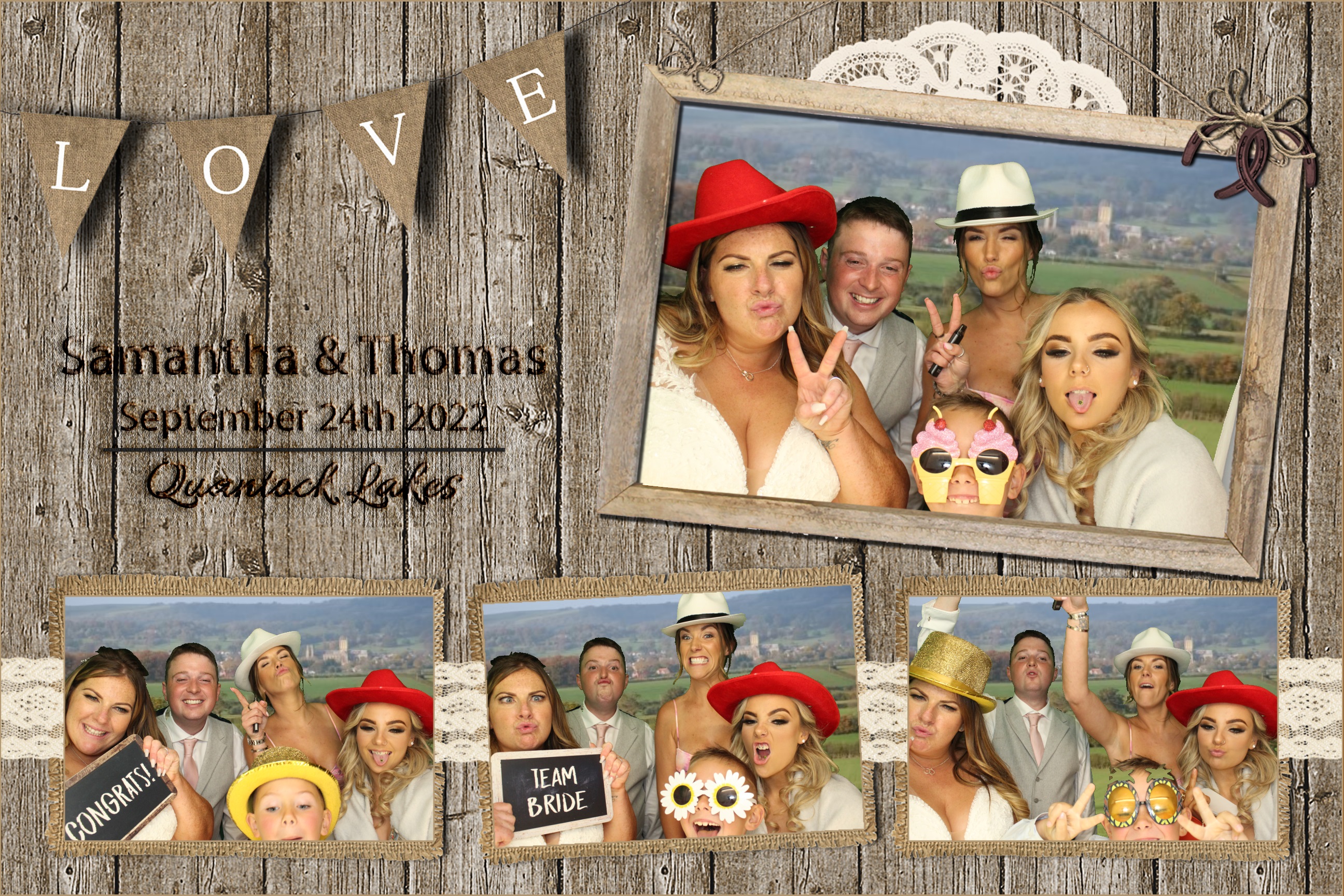Samantha & Thomas | View more photos from the event at images.mobile-photo-booth.com/u/MobilePhotoBoothUK/Samantha-Thomas
