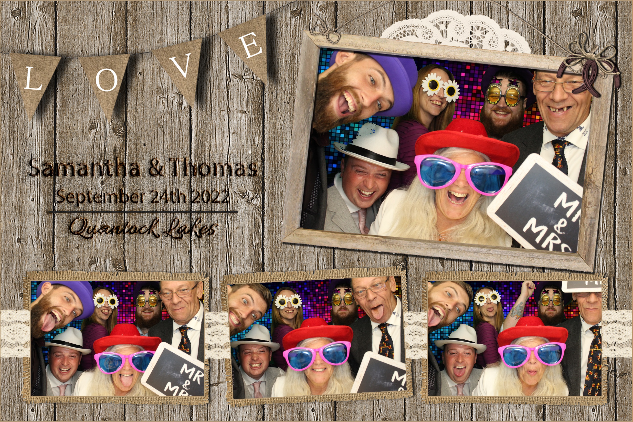 Samantha & Thomas | View more photos from the event at images.mobile-photo-booth.com/u/MobilePhotoBoothUK/Samantha-Thomas