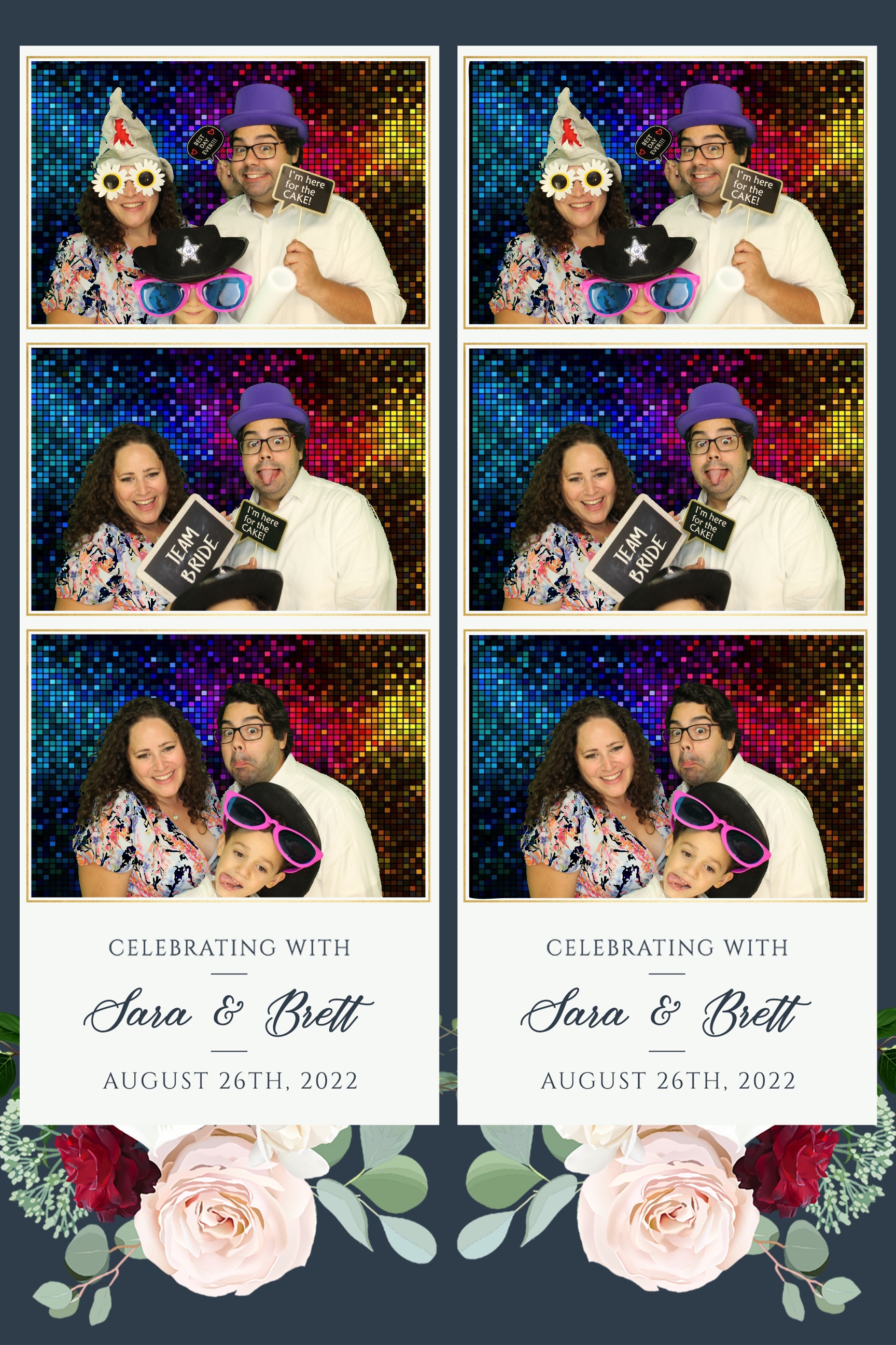Sara & Brett | View more photos from the event at images.mobile-photo-booth.com/u/MobilePhotoBoothUK/Sara-Brett
