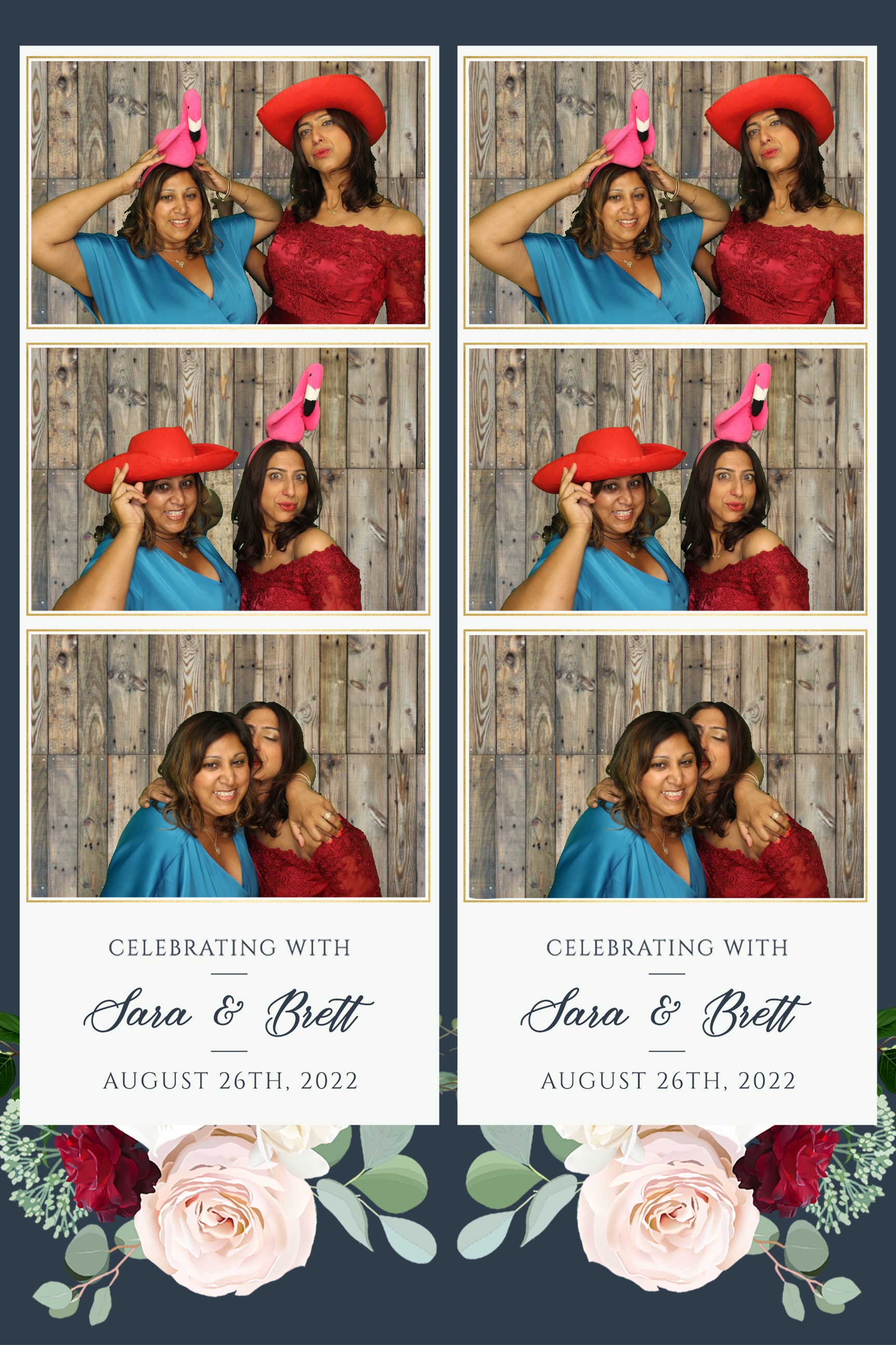 Sara & Brett | View more photos from the event at images.mobile-photo-booth.com/u/MobilePhotoBoothUK/Sara-Brett