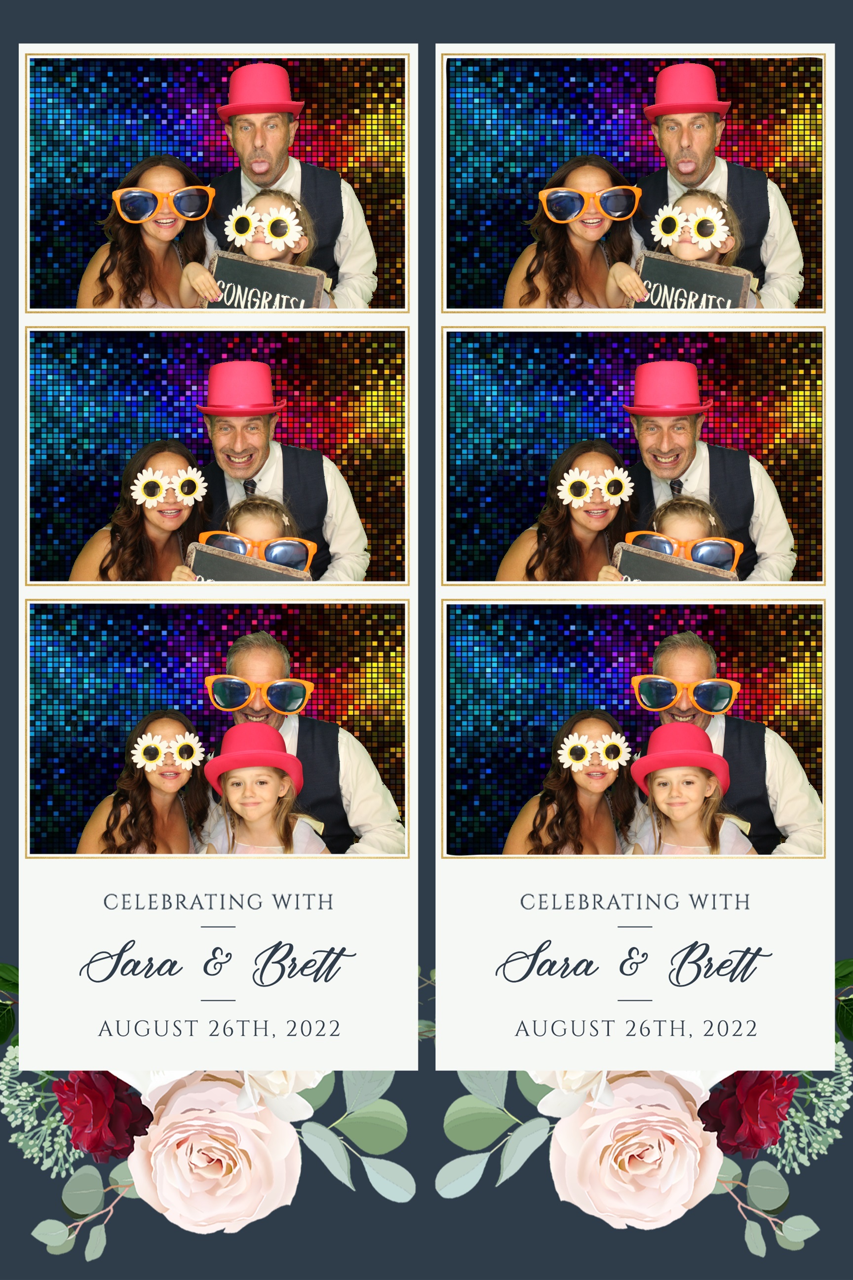 Sara & Brett | View more photos from the event at images.mobile-photo-booth.com/u/MobilePhotoBoothUK/Sara-Brett