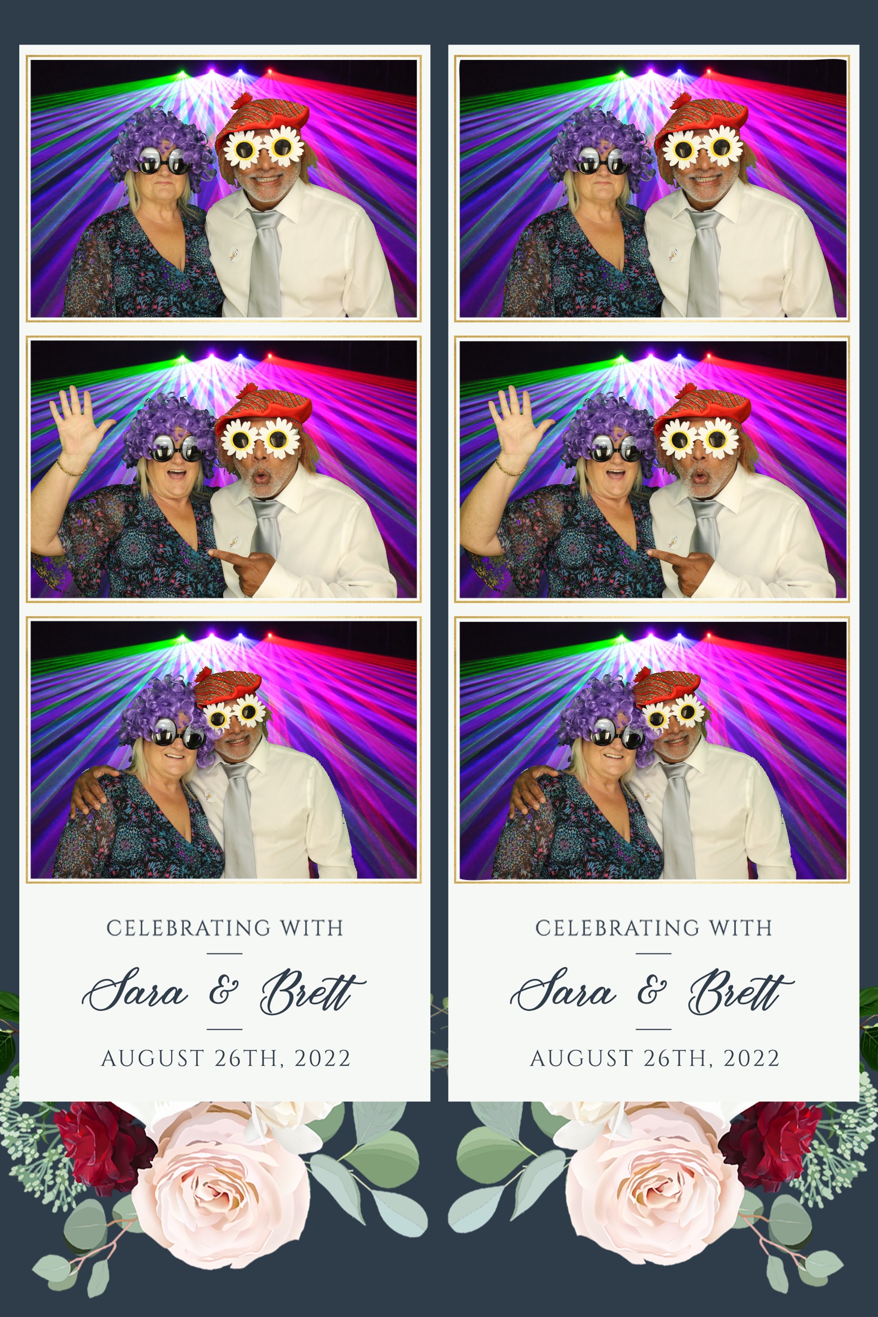 Sara & Brett | View more photos from the event at images.mobile-photo-booth.com/u/MobilePhotoBoothUK/Sara-Brett