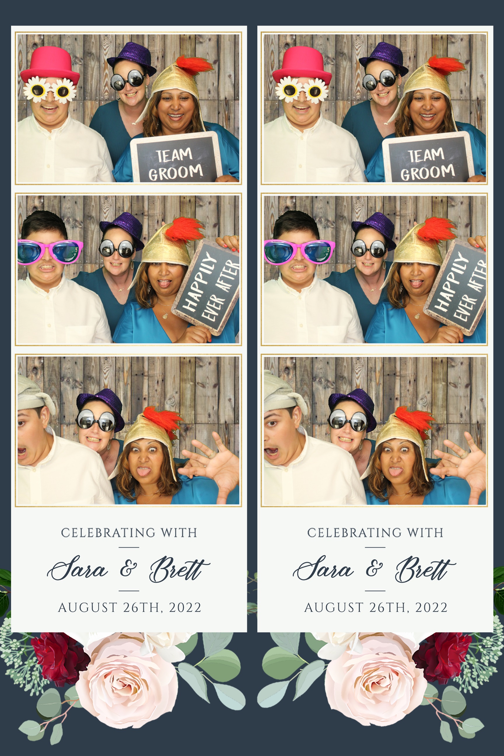 Sara & Brett | View more photos from the event at images.mobile-photo-booth.com/u/MobilePhotoBoothUK/Sara-Brett