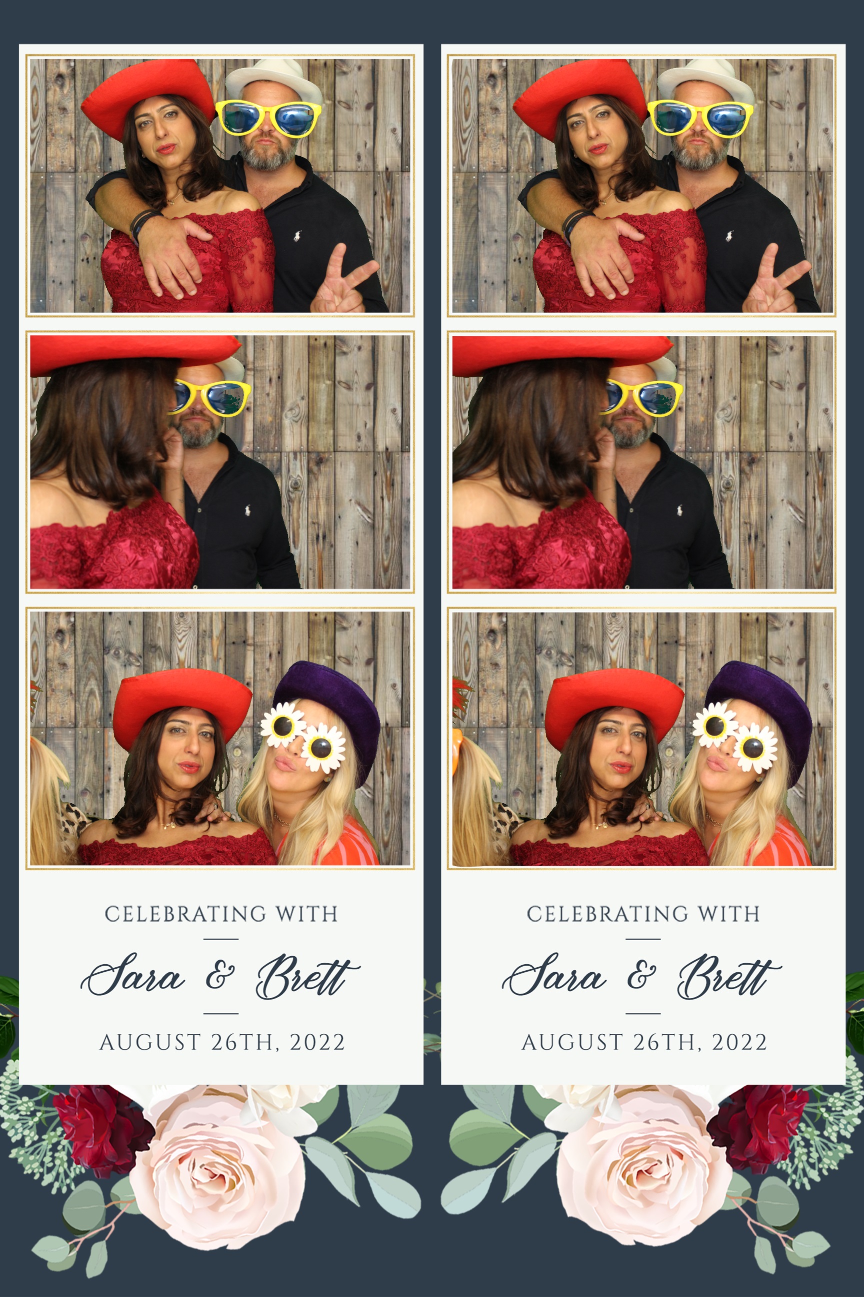 Sara & Brett | View more photos from the event at images.mobile-photo-booth.com/u/MobilePhotoBoothUK/Sara-Brett