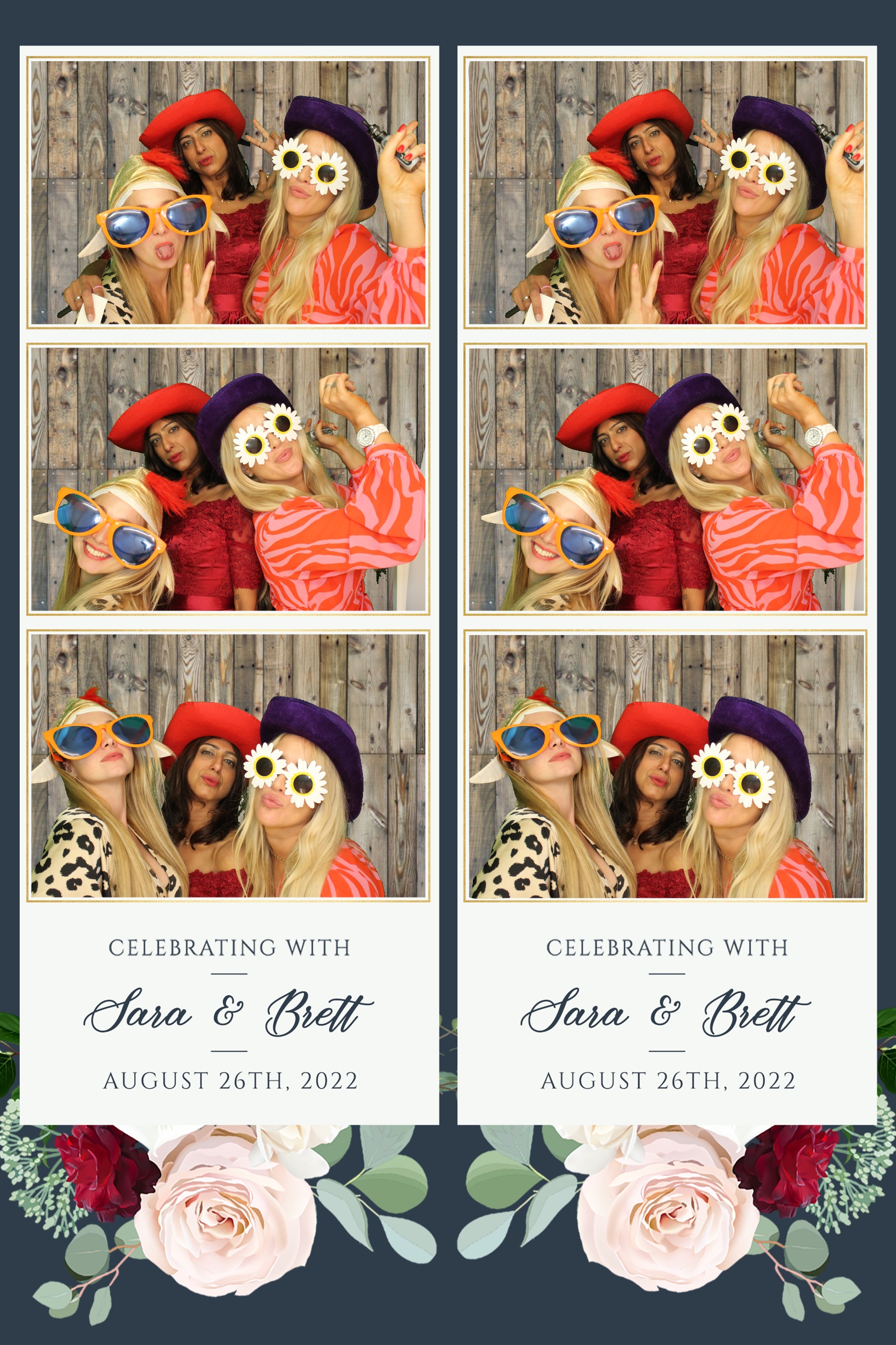 Sara & Brett | View more photos from the event at images.mobile-photo-booth.com/u/MobilePhotoBoothUK/Sara-Brett