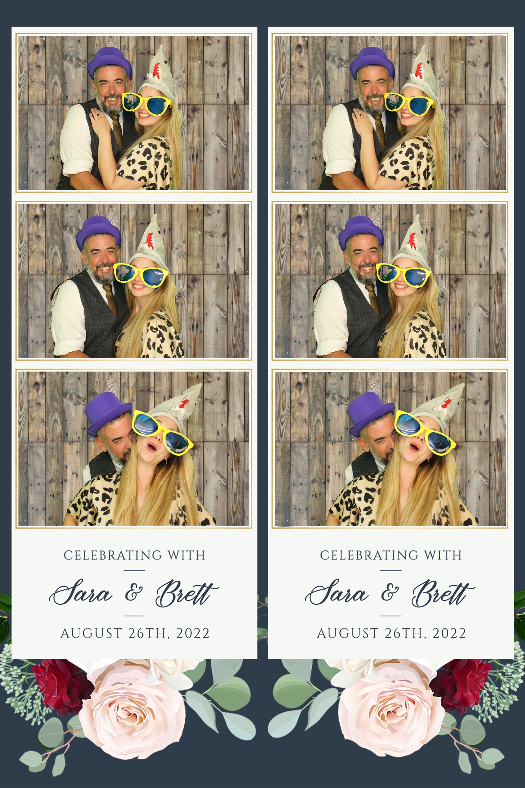 Sara & Brett | View more photos from the event at images.mobile-photo-booth.com/u/MobilePhotoBoothUK/Sara-Brett