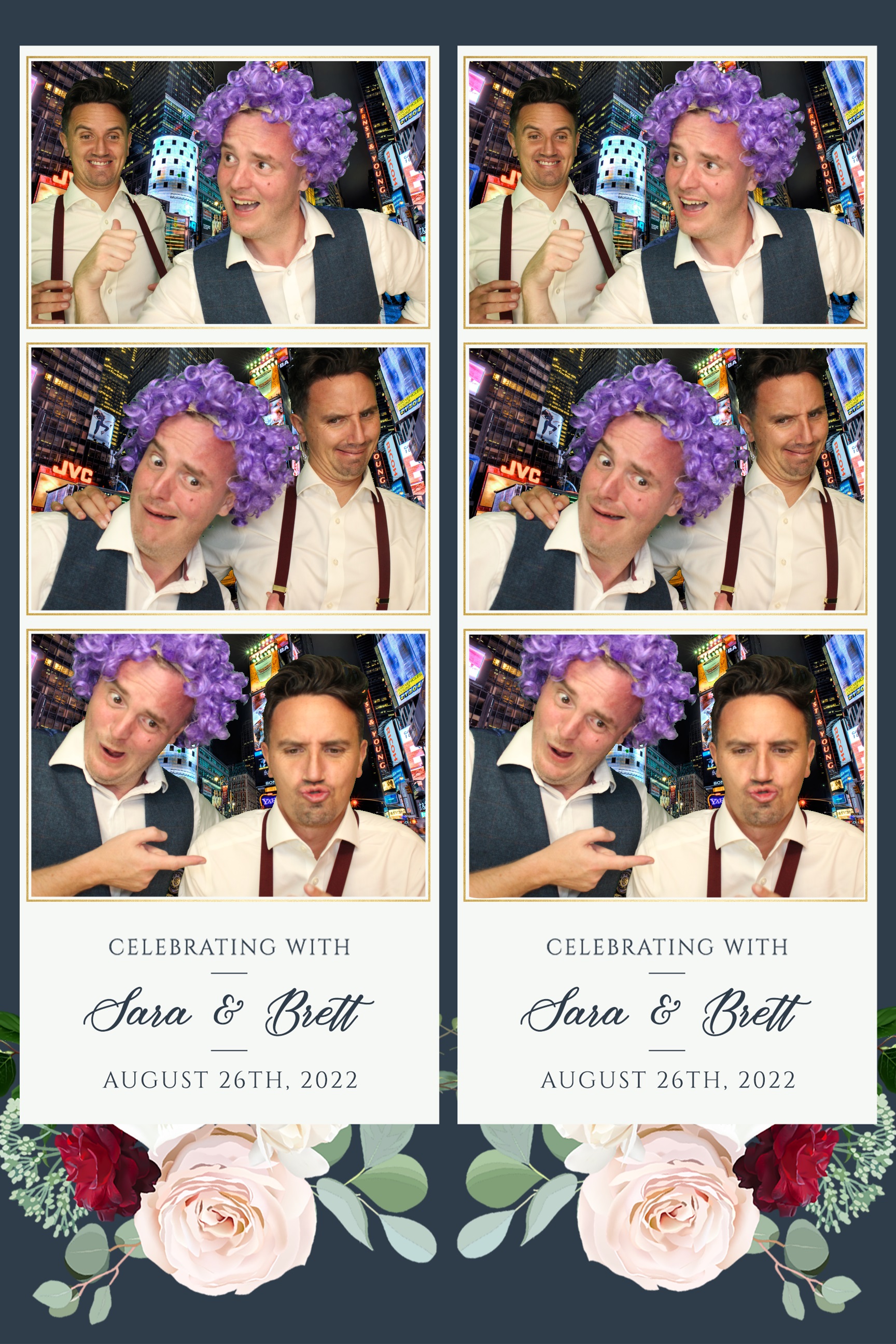 Sara & Brett | View more photos from the event at images.mobile-photo-booth.com/u/MobilePhotoBoothUK/Sara-Brett