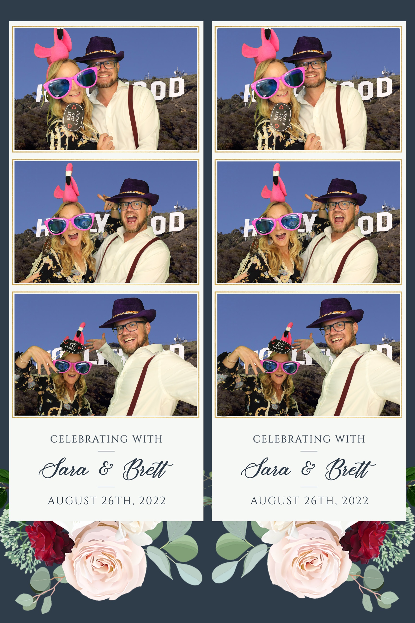 Sara & Brett | View more photos from the event at images.mobile-photo-booth.com/u/MobilePhotoBoothUK/Sara-Brett