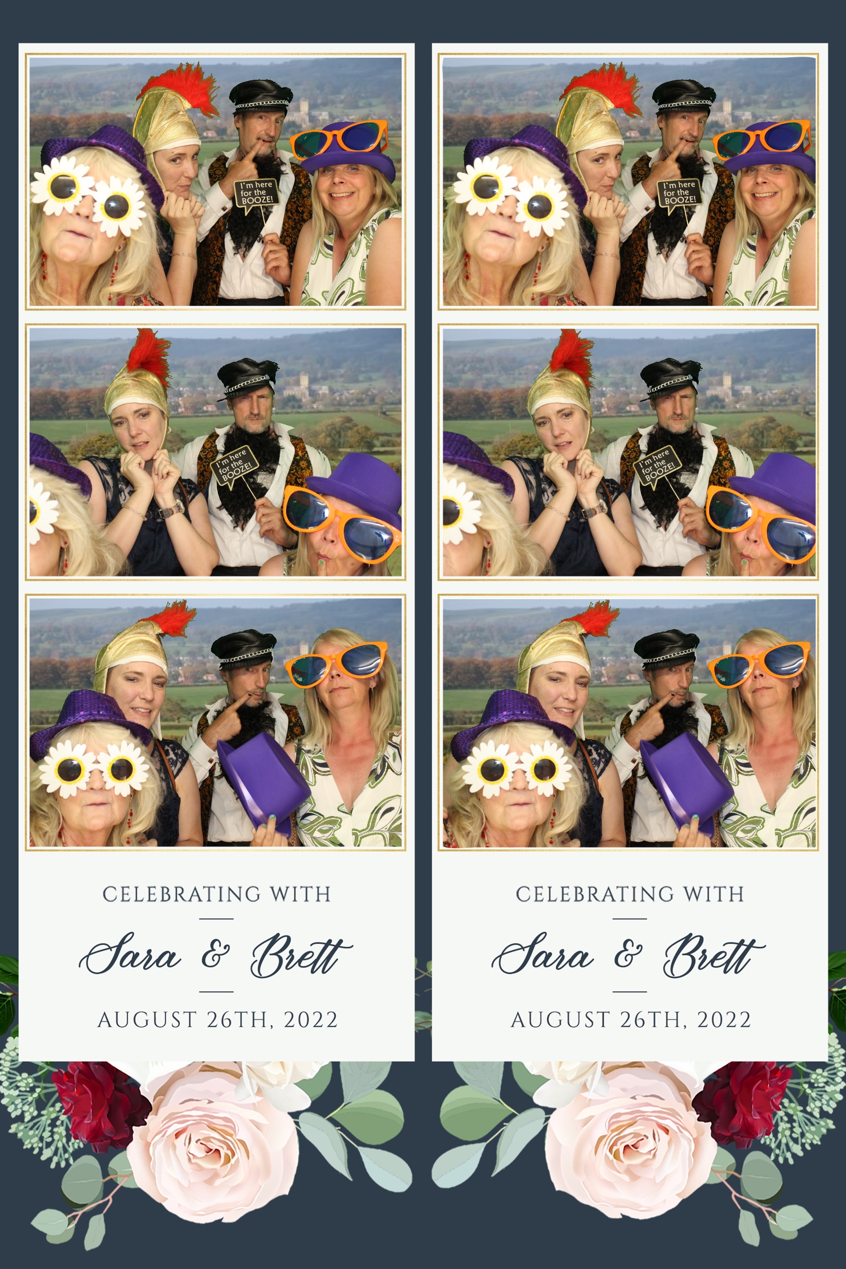 Sara & Brett | View more photos from the event at images.mobile-photo-booth.com/u/MobilePhotoBoothUK/Sara-Brett