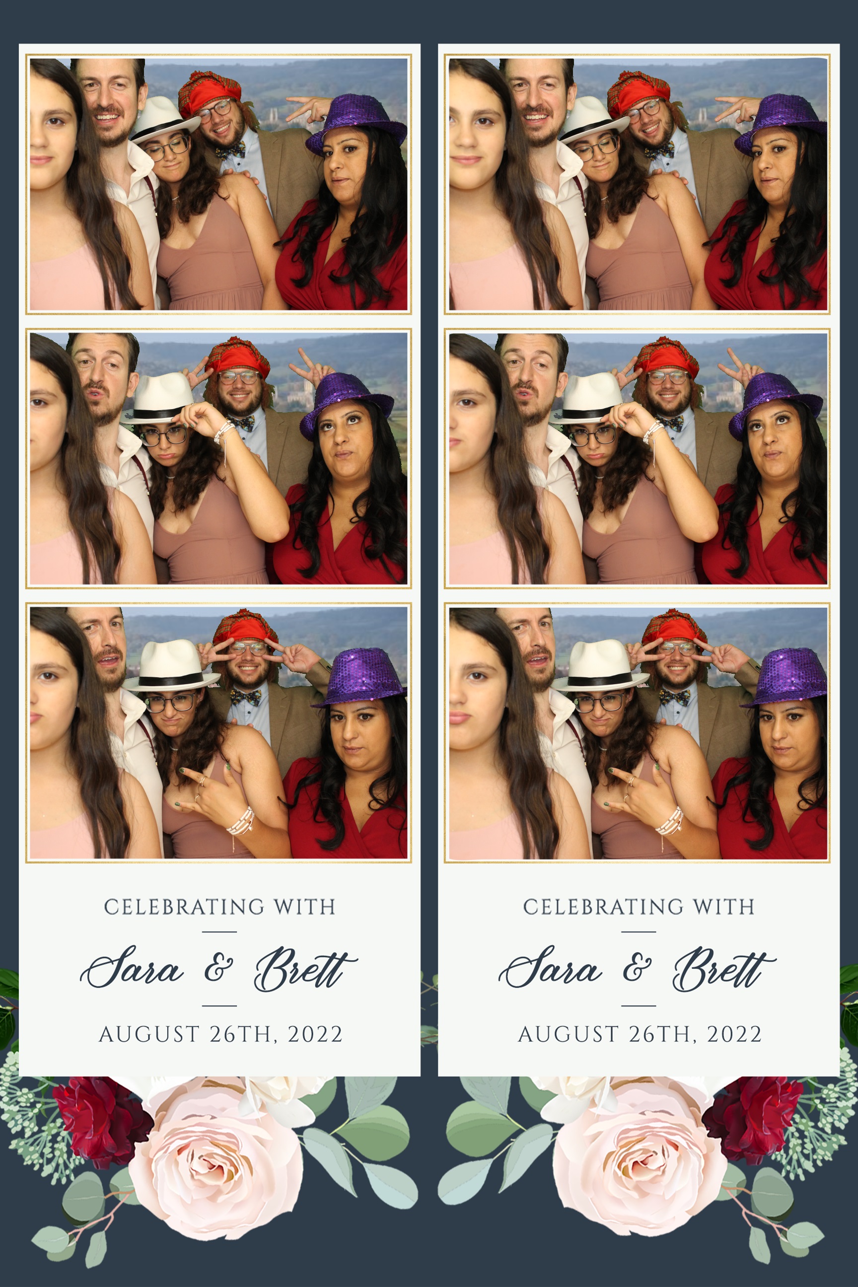 Sara & Brett | View more photos from the event at images.mobile-photo-booth.com/u/MobilePhotoBoothUK/Sara-Brett