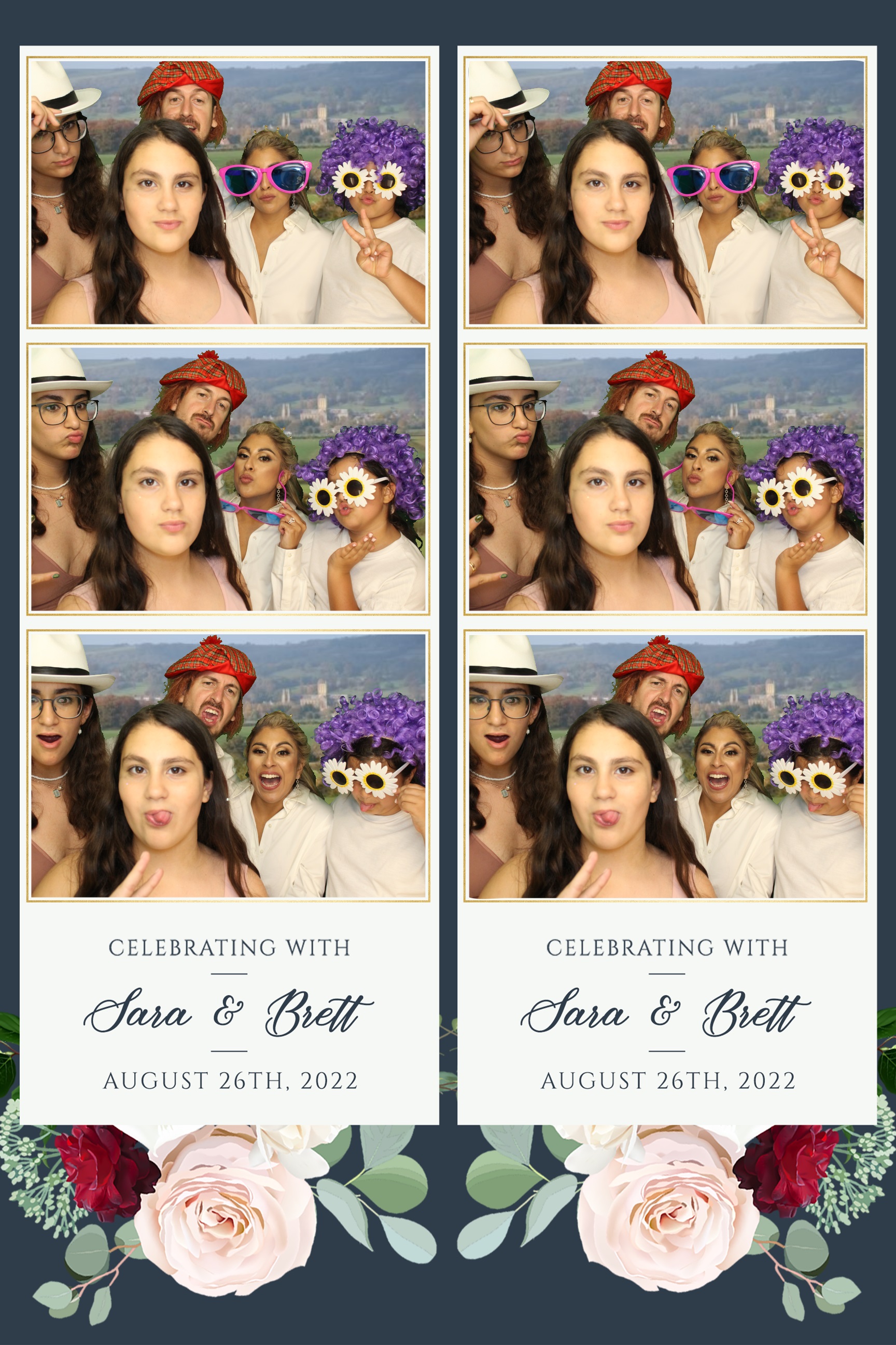 Sara & Brett | View more photos from the event at images.mobile-photo-booth.com/u/MobilePhotoBoothUK/Sara-Brett