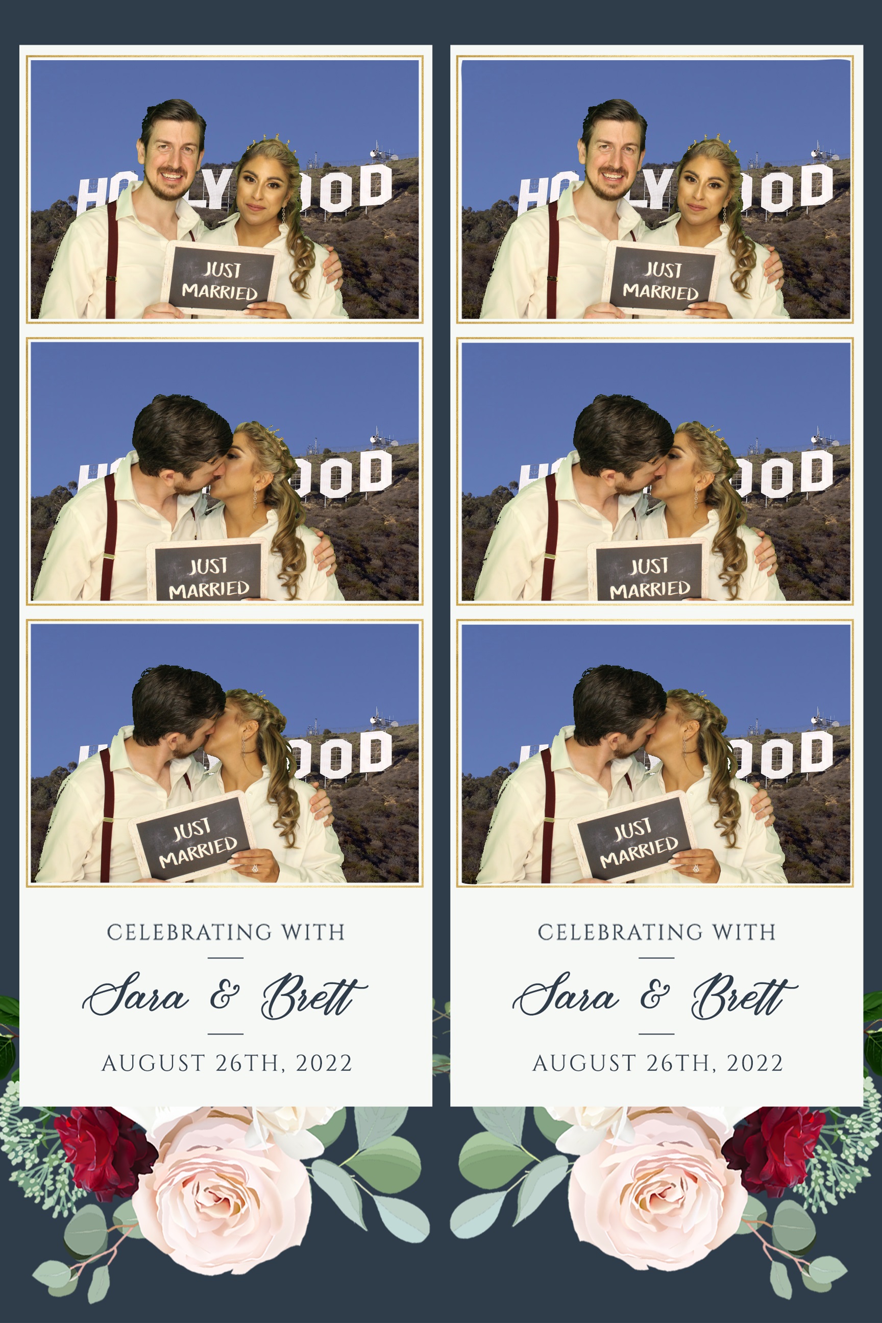 Sara & Brett | View more photos from the event at images.mobile-photo-booth.com/u/MobilePhotoBoothUK/Sara-Brett