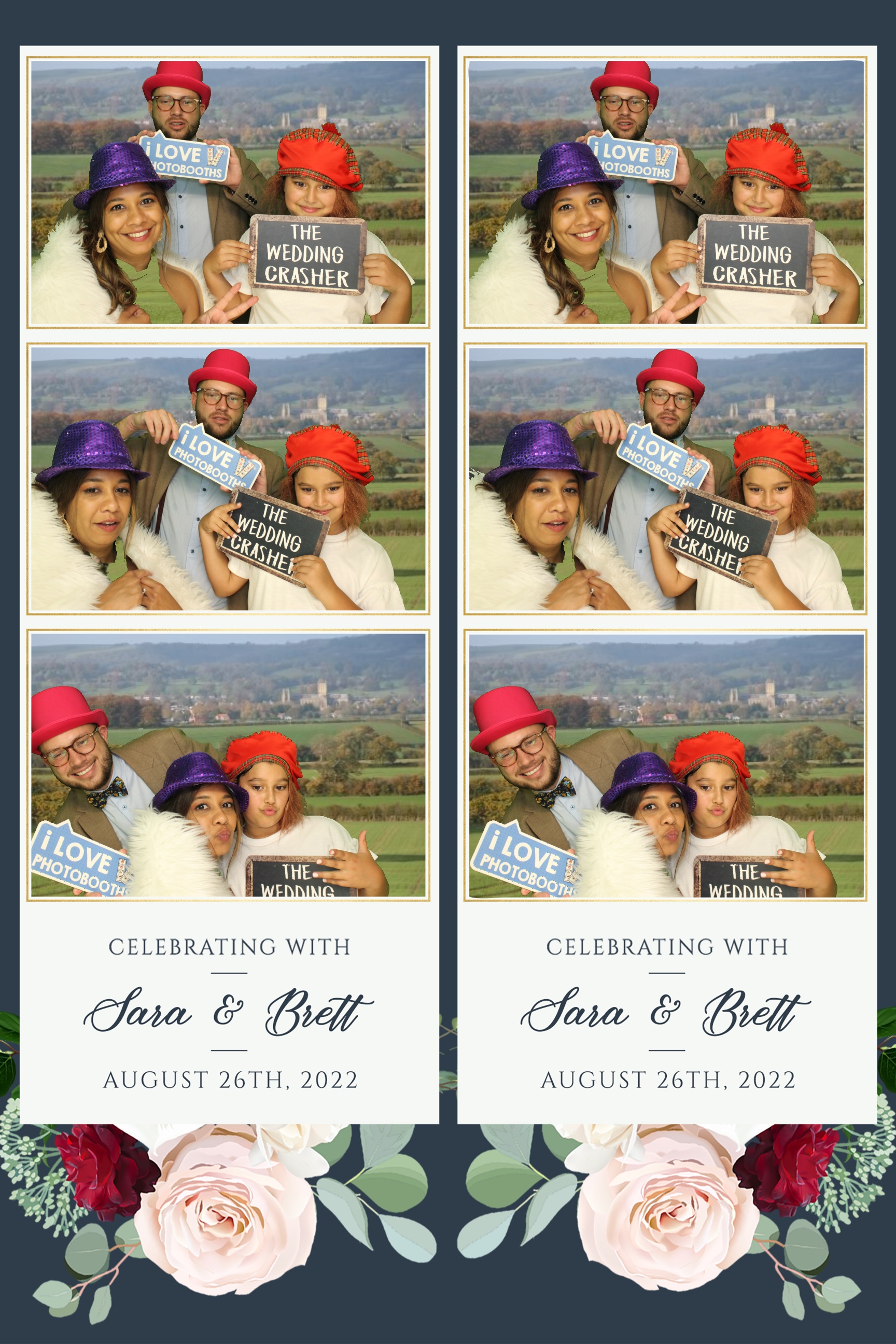 Sara & Brett | View more photos from the event at images.mobile-photo-booth.com/u/MobilePhotoBoothUK/Sara-Brett