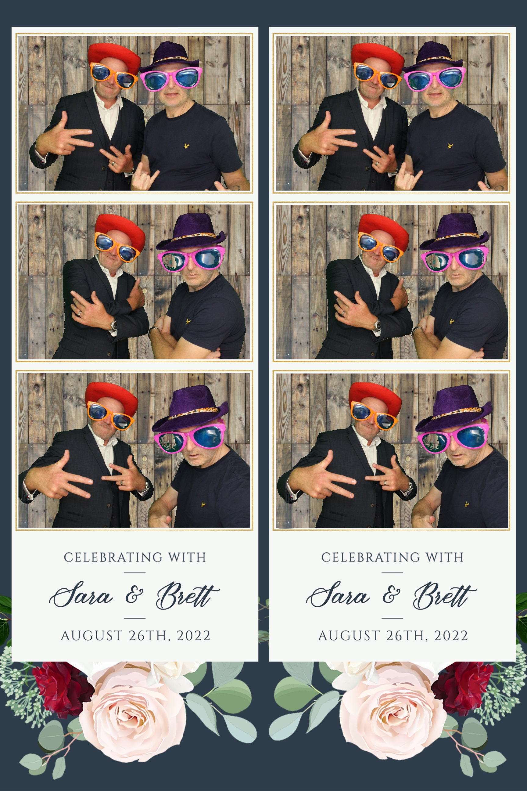 Sara & Brett | View more photos from the event at images.mobile-photo-booth.com/u/MobilePhotoBoothUK/Sara-Brett