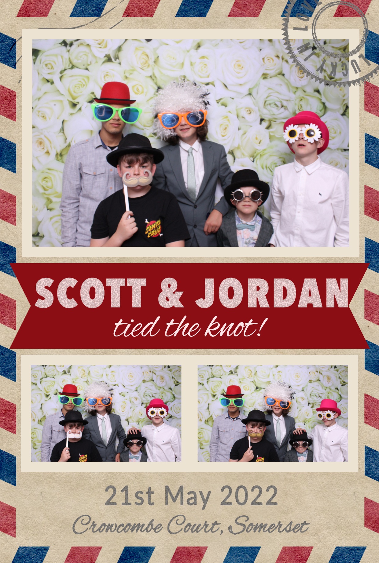Scott & Jordan | View more photos from the event at images.mobile-photo-booth.com/u/MobilePhotoBoothUK/Scott-Jordan