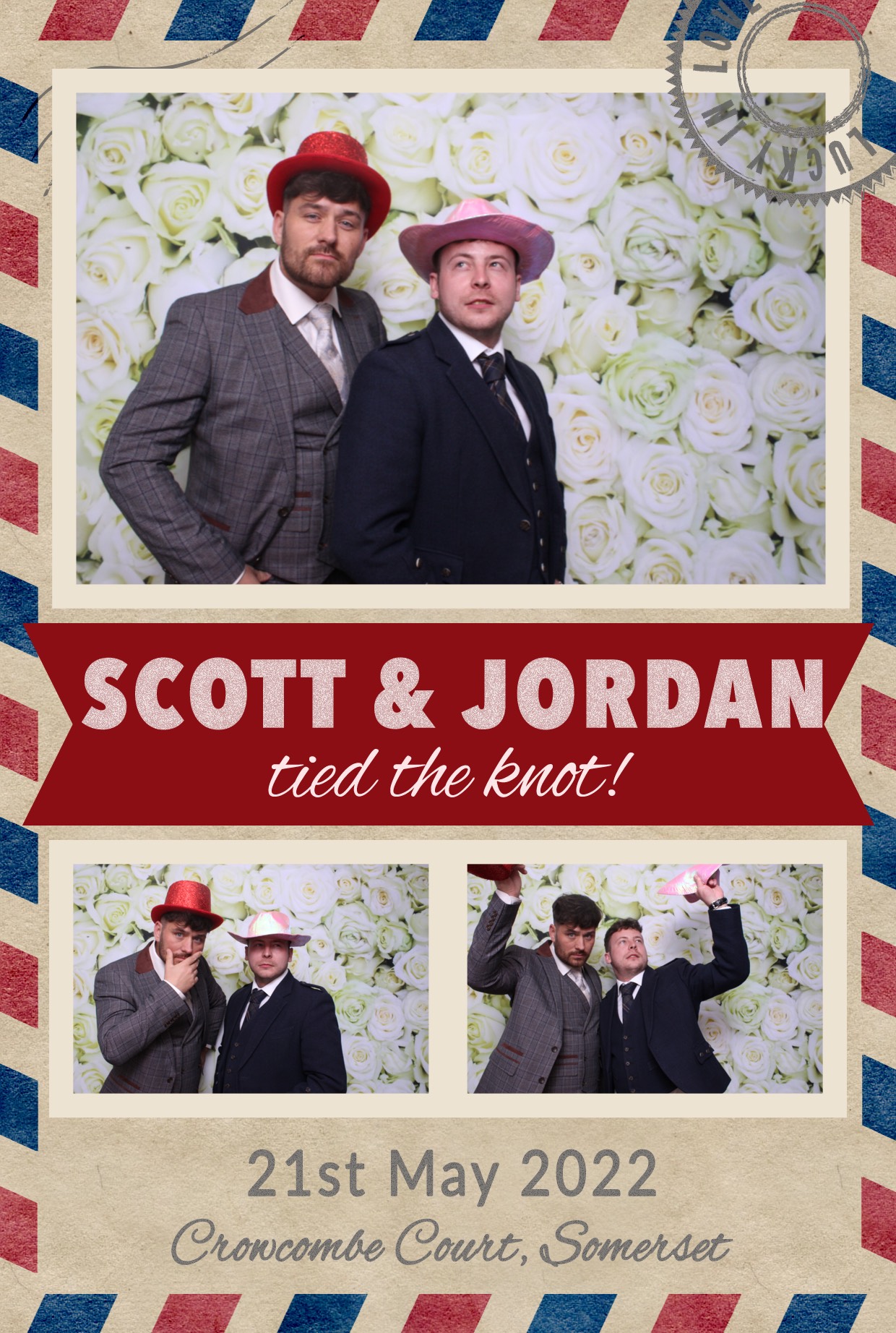Scott & Jordan | View more photos from the event at images.mobile-photo-booth.com/u/MobilePhotoBoothUK/Scott-Jordan
