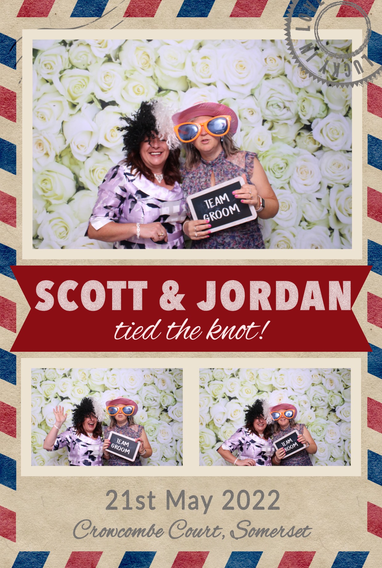 Scott & Jordan | View more photos from the event at images.mobile-photo-booth.com/u/MobilePhotoBoothUK/Scott-Jordan