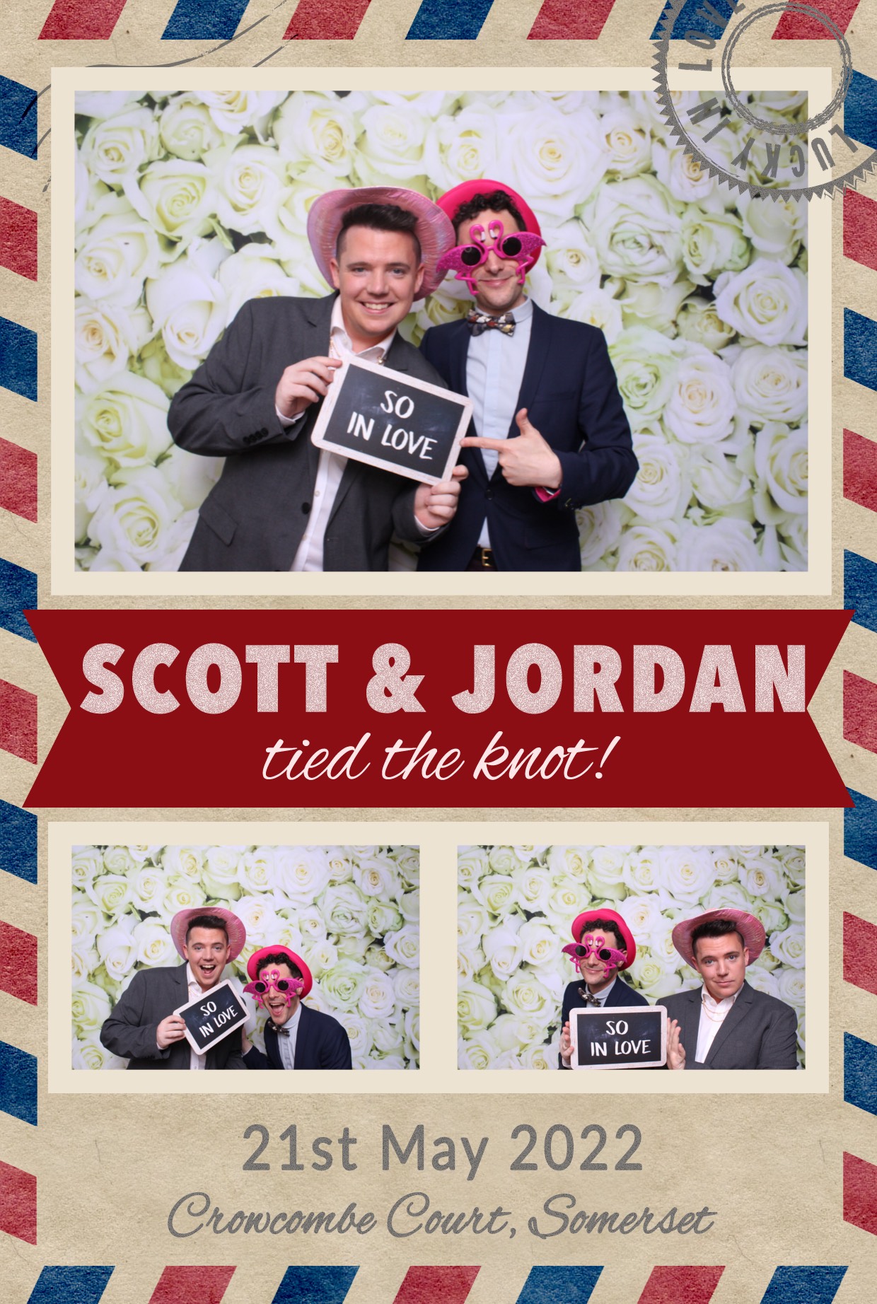Scott & Jordan | View more photos from the event at images.mobile-photo-booth.com/u/MobilePhotoBoothUK/Scott-Jordan