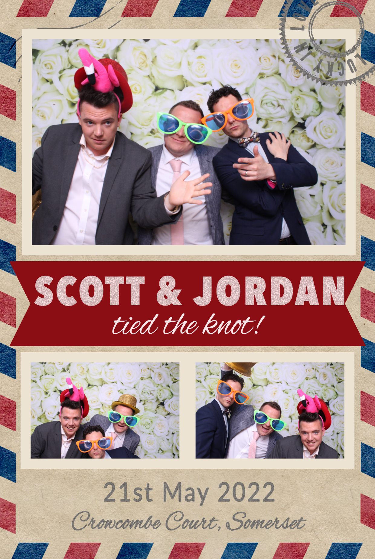 Scott & Jordan | View more photos from the event at images.mobile-photo-booth.com/u/MobilePhotoBoothUK/Scott-Jordan