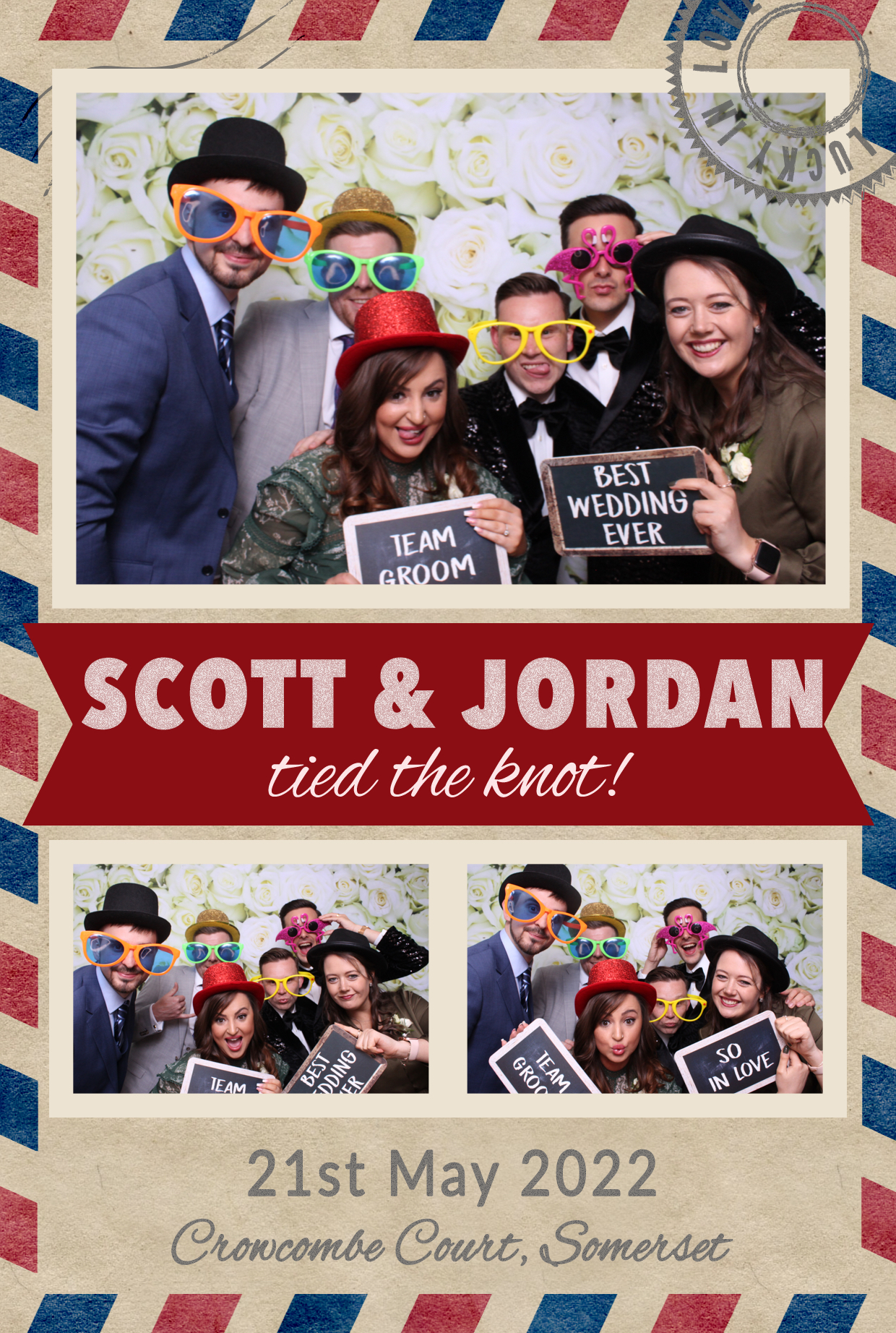 Scott & Jordan | View more photos from the event at images.mobile-photo-booth.com/u/MobilePhotoBoothUK/Scott-Jordan