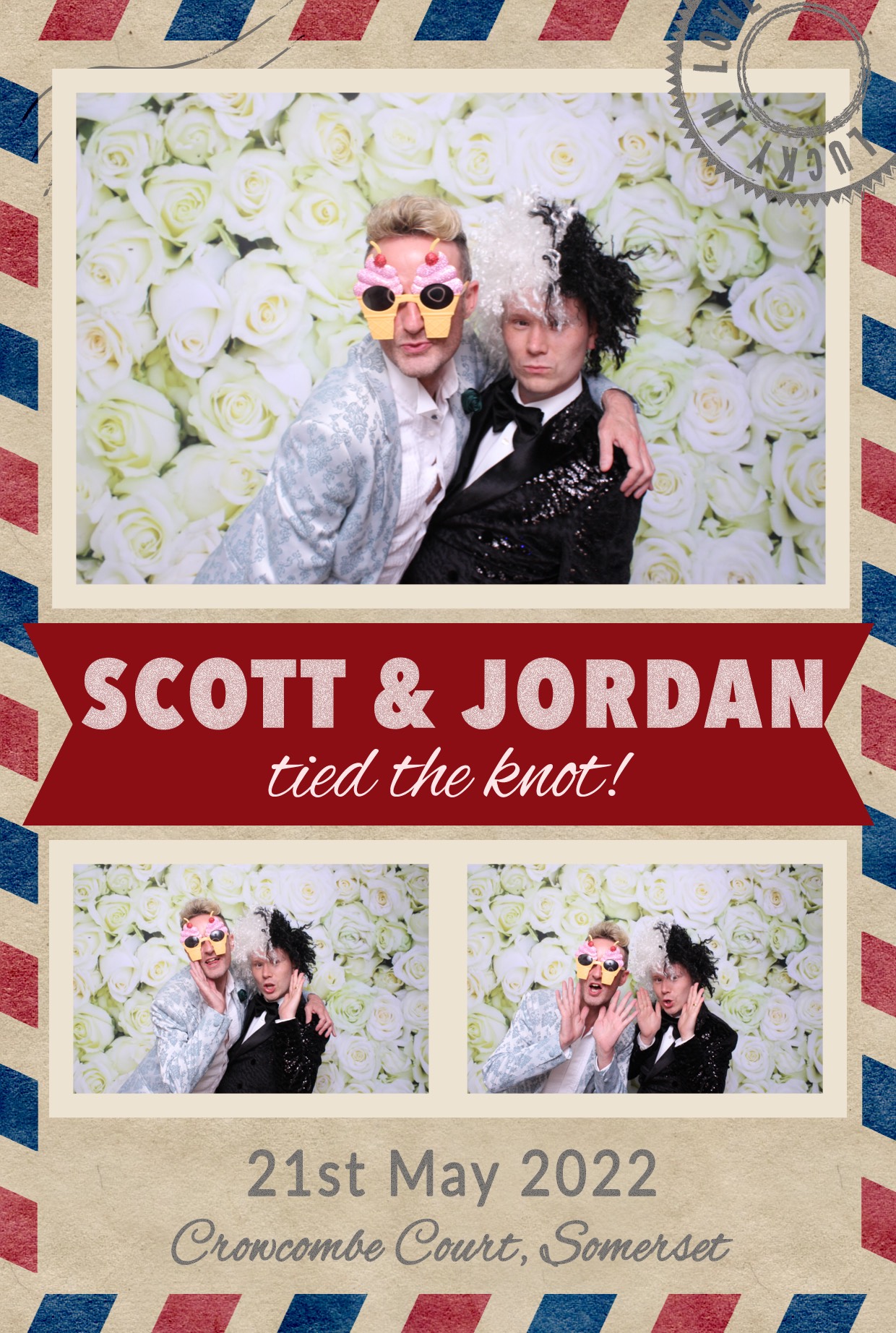 Scott & Jordan | View more photos from the event at images.mobile-photo-booth.com/u/MobilePhotoBoothUK/Scott-Jordan