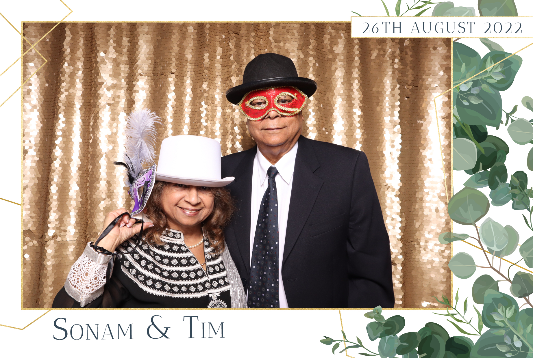 Sonam & Tim | View more photos from the event at images.mobile-photo-booth.com/u/MobilePhotoBoothUK/Sonam-Tim