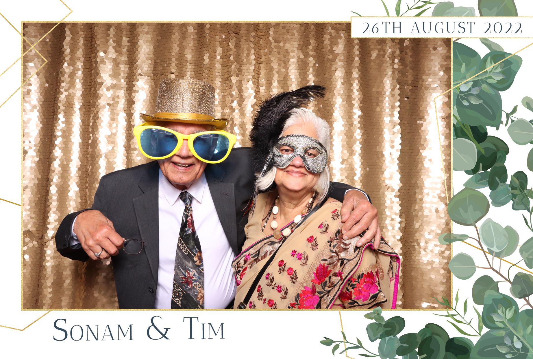 Sonam & Tim | View more photos from the event at images.mobile-photo-booth.com/u/MobilePhotoBoothUK/Sonam-Tim
