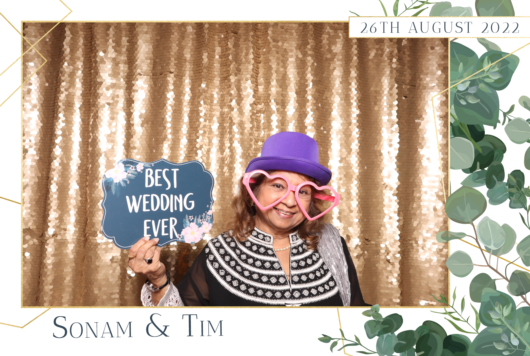 Sonam & Tim | View more photos from the event at images.mobile-photo-booth.com/u/MobilePhotoBoothUK/Sonam-Tim
