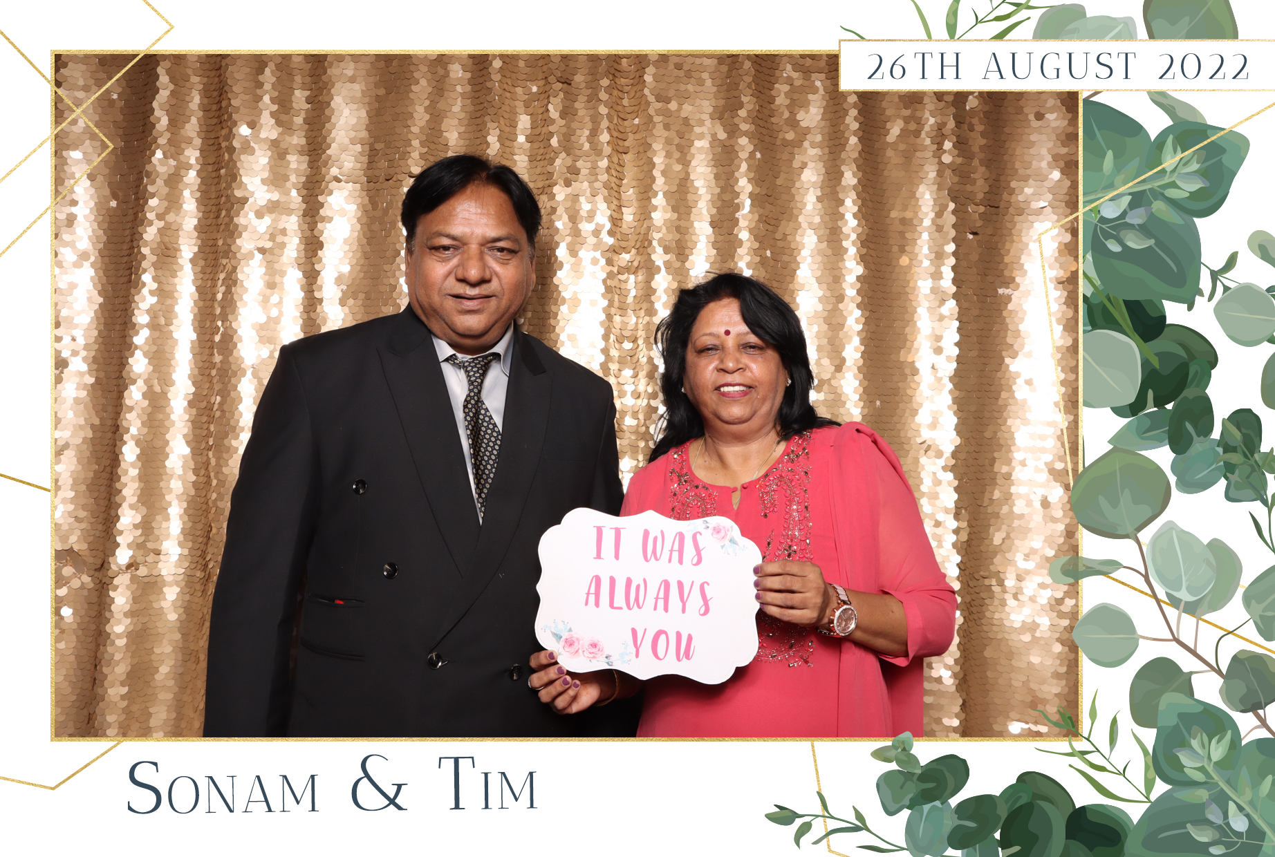 Sonam & Tim | View more photos from the event at images.mobile-photo-booth.com/u/MobilePhotoBoothUK/Sonam-Tim