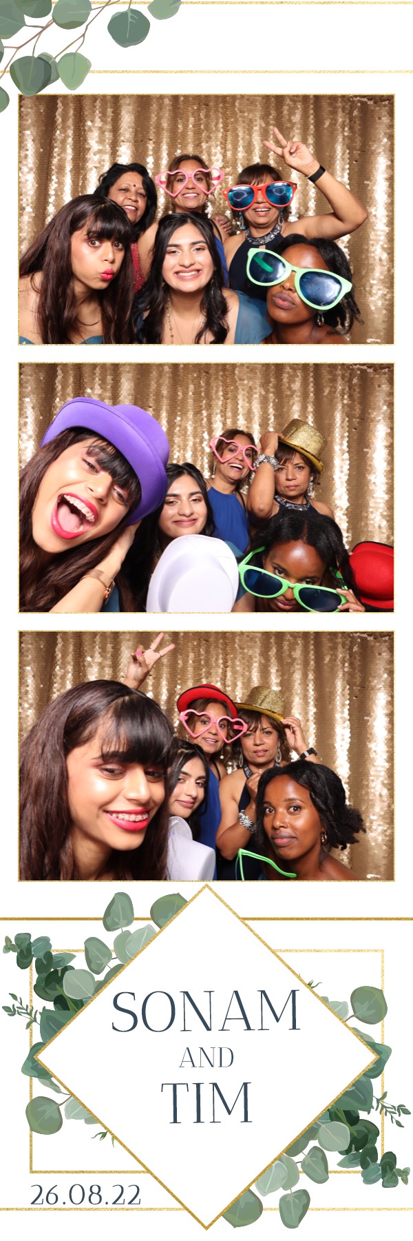 Sonam & Tim | View more photos from the event at images.mobile-photo-booth.com/u/MobilePhotoBoothUK/Sonam-Tim