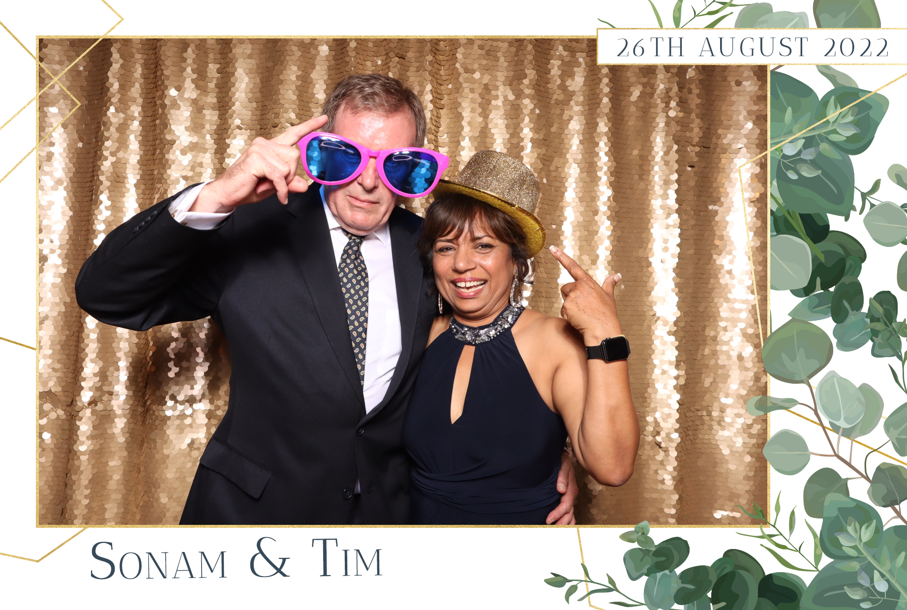 Sonam & Tim | View more photos from the event at images.mobile-photo-booth.com/u/MobilePhotoBoothUK/Sonam-Tim