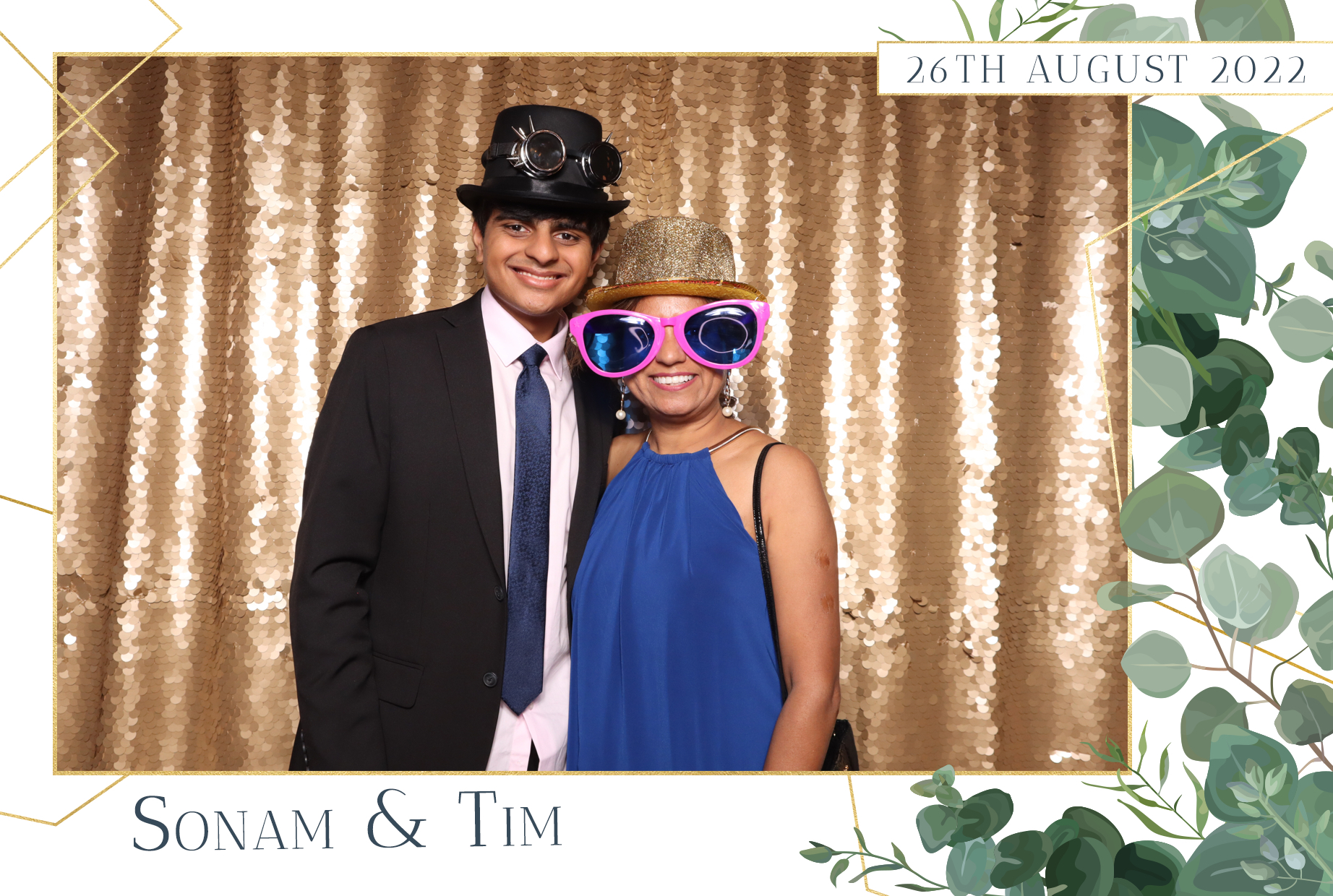 Sonam & Tim | View more photos from the event at images.mobile-photo-booth.com/u/MobilePhotoBoothUK/Sonam-Tim