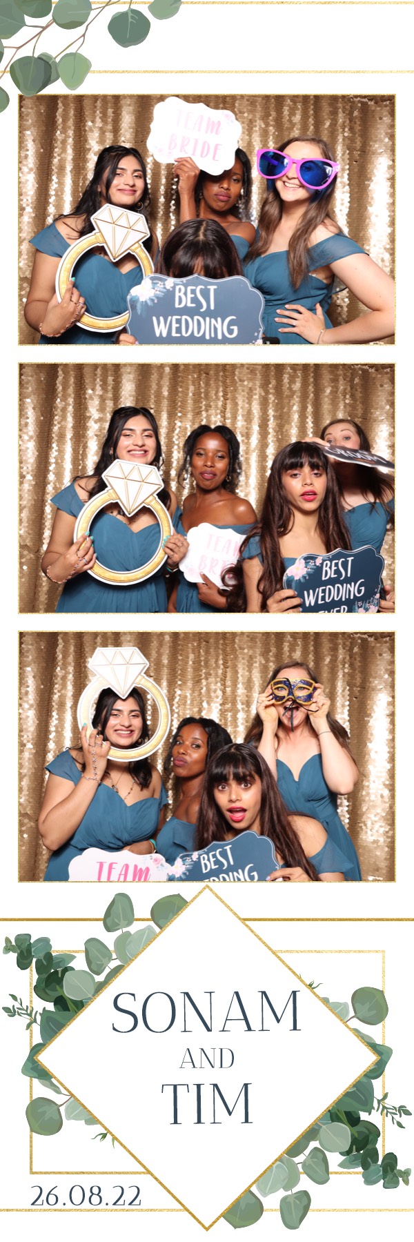 Sonam & Tim | View more photos from the event at images.mobile-photo-booth.com/u/MobilePhotoBoothUK/Sonam-Tim