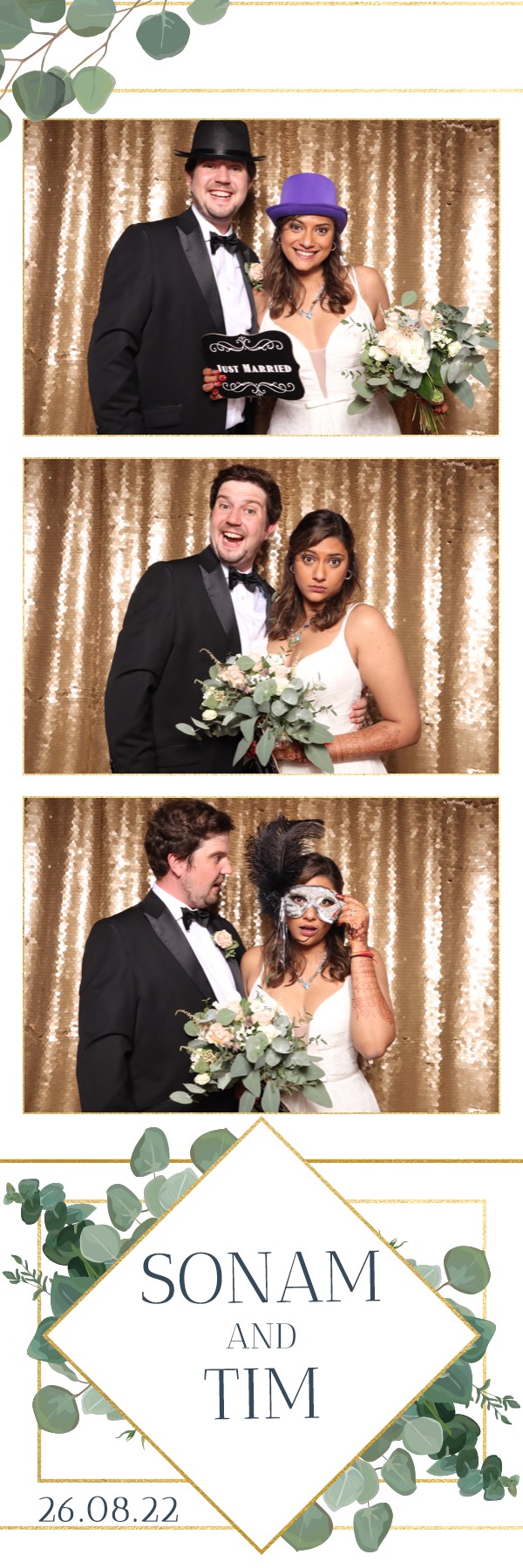 Sonam & Tim | View more photos from the event at images.mobile-photo-booth.com/u/MobilePhotoBoothUK/Sonam-Tim
