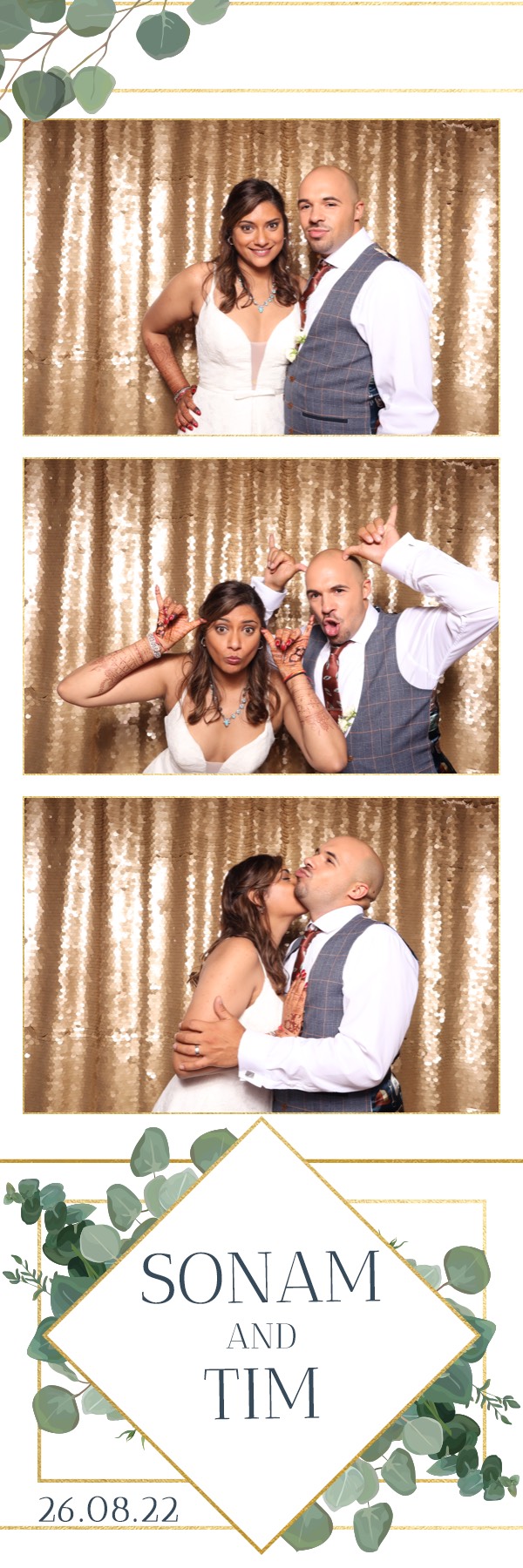 Sonam & Tim | View more photos from the event at images.mobile-photo-booth.com/u/MobilePhotoBoothUK/Sonam-Tim