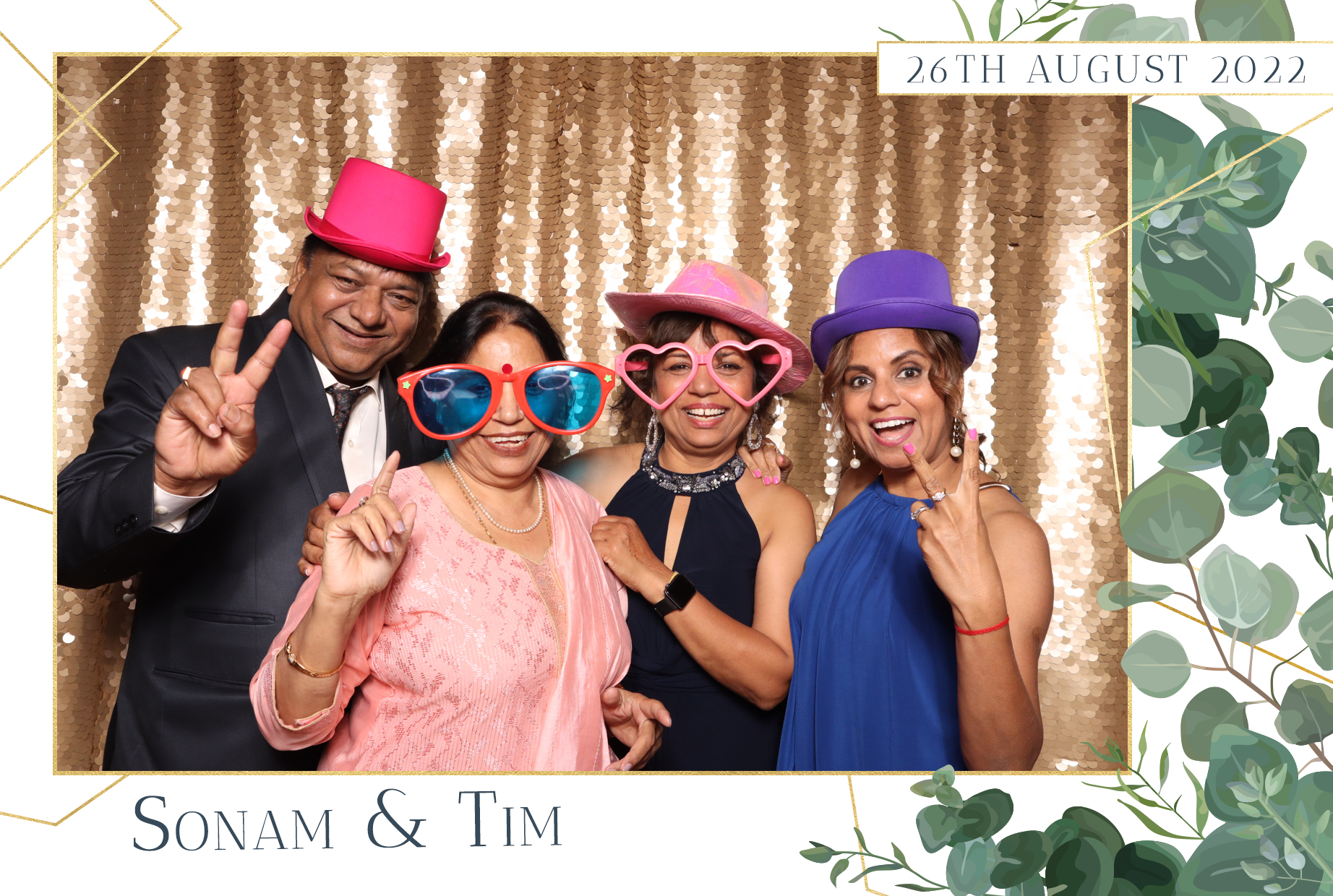 Sonam & Tim | View more photos from the event at images.mobile-photo-booth.com/u/MobilePhotoBoothUK/Sonam-Tim
