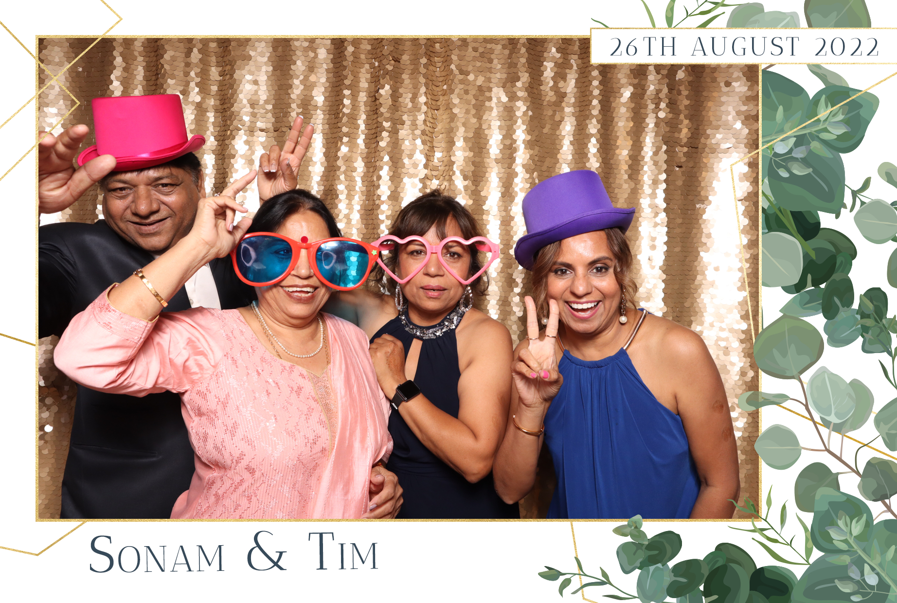 Sonam & Tim | View more photos from the event at images.mobile-photo-booth.com/u/MobilePhotoBoothUK/Sonam-Tim