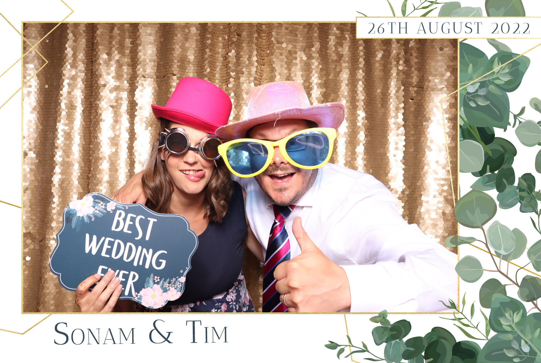 Sonam & Tim | View more photos from the event at images.mobile-photo-booth.com/u/MobilePhotoBoothUK/Sonam-Tim