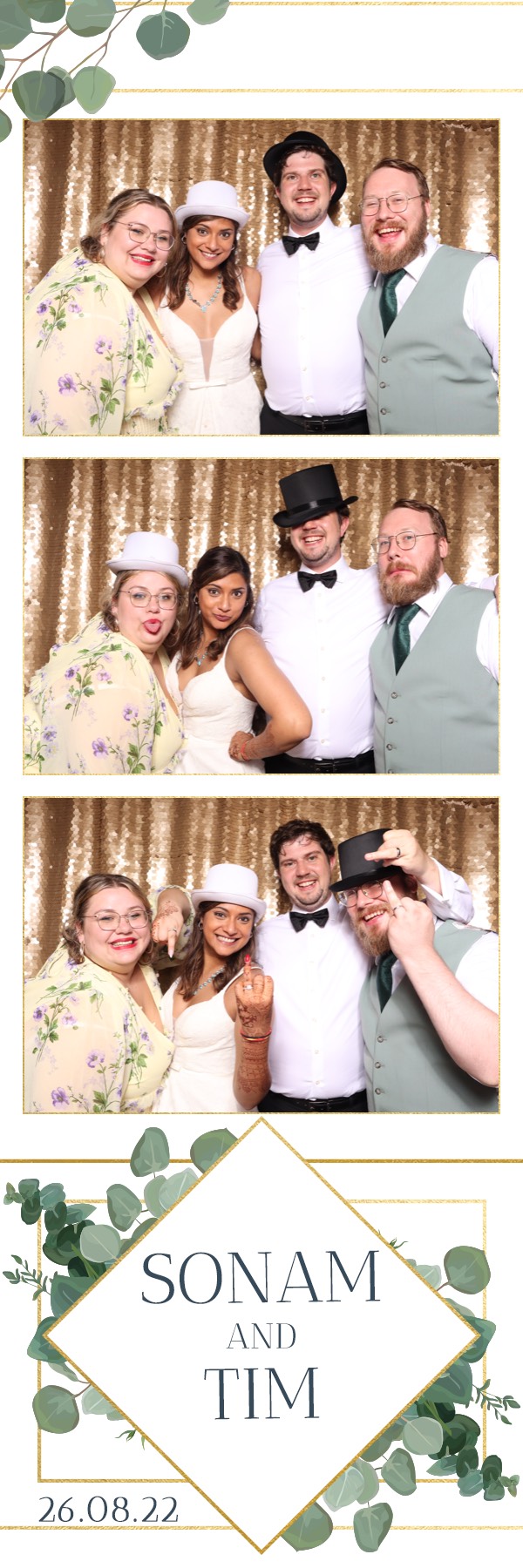 Sonam & Tim | View more photos from the event at images.mobile-photo-booth.com/u/MobilePhotoBoothUK/Sonam-Tim