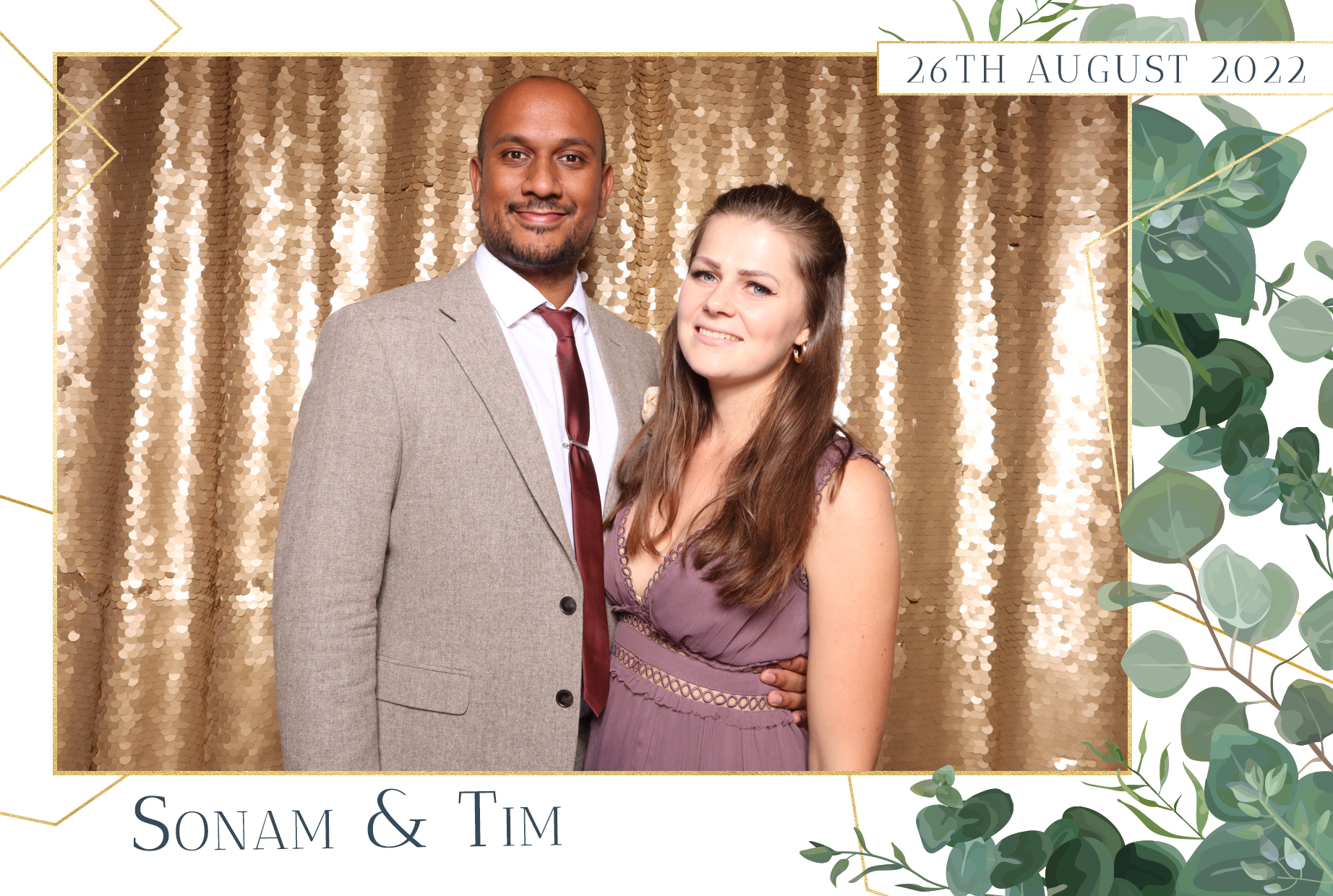 Sonam & Tim | View more photos from the event at images.mobile-photo-booth.com/u/MobilePhotoBoothUK/Sonam-Tim