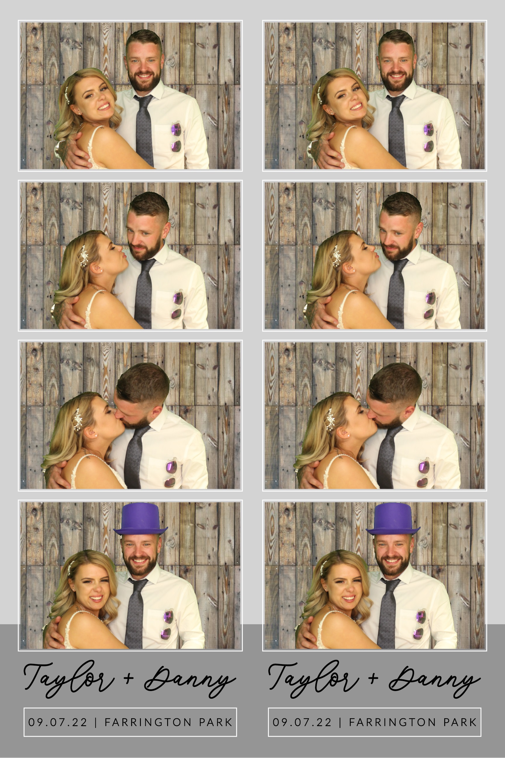 Taylor & Danny | View more photos from the event at images.mobile-photo-booth.com/u/MobilePhotoBoothUK/Taylor-Danny