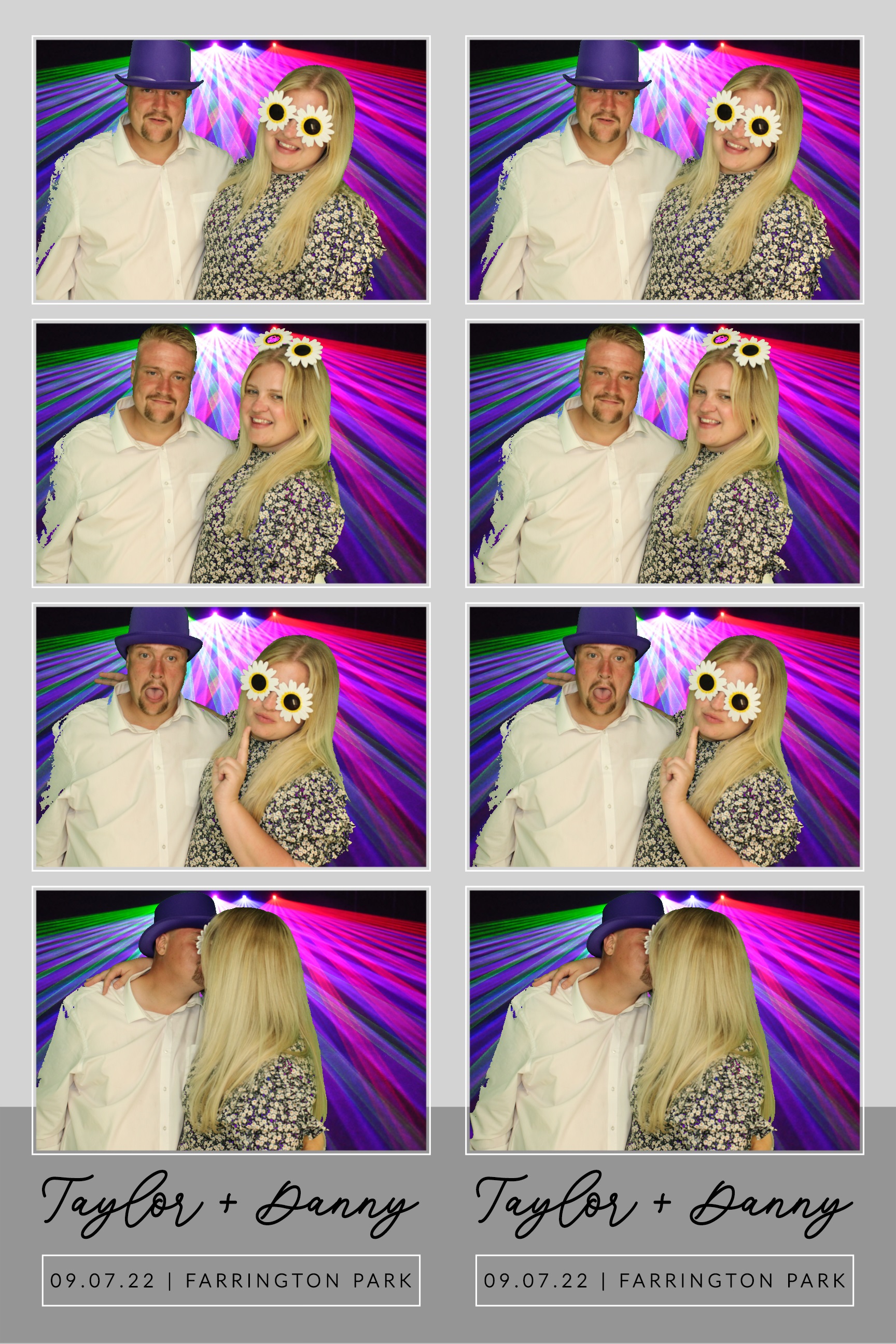Taylor & Danny | View more photos from the event at images.mobile-photo-booth.com/u/MobilePhotoBoothUK/Taylor-Danny