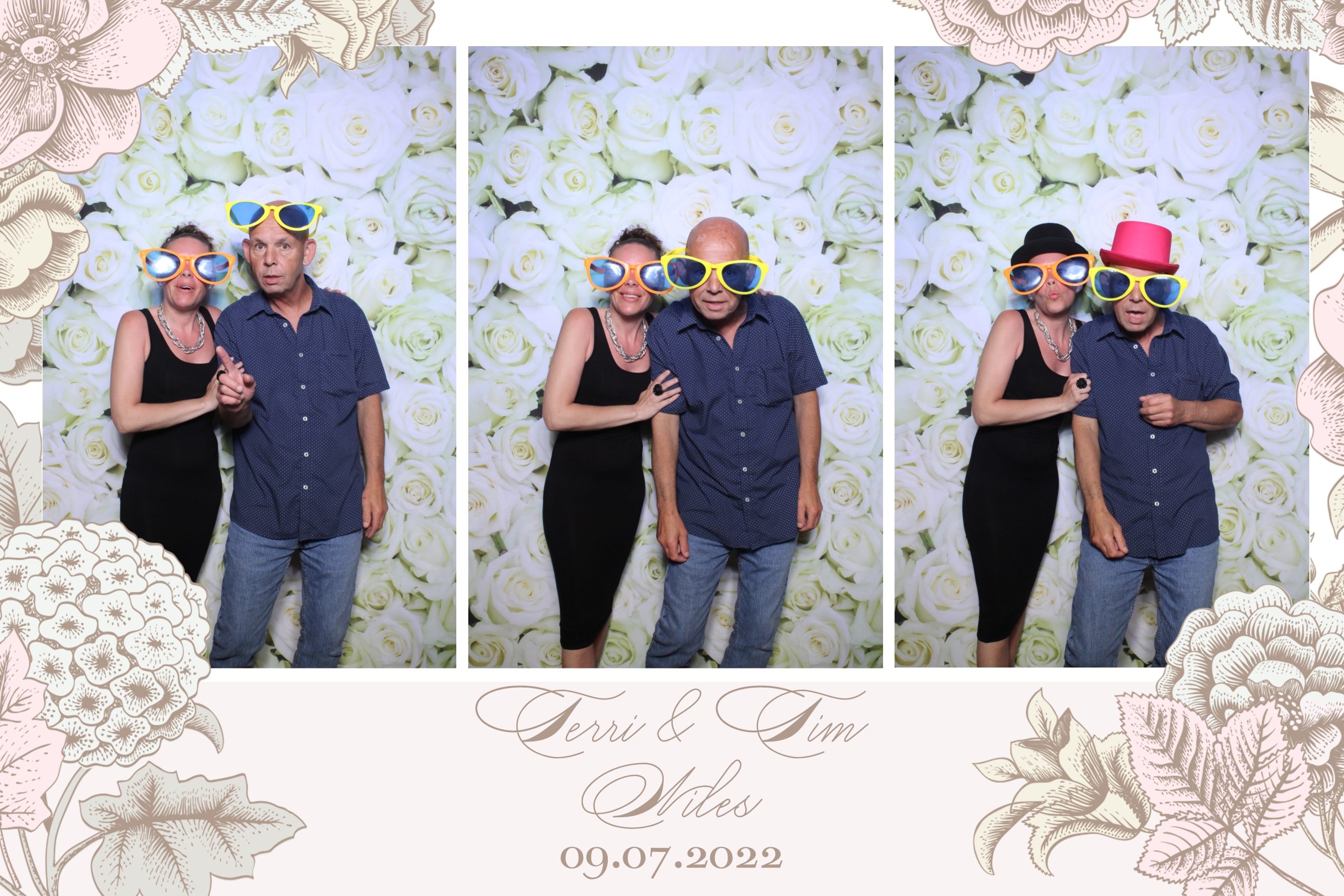 Terri & Tim | View more photos from the event at images.mobile-photo-booth.com/u/MobilePhotoBoothUK/Terri-Tim