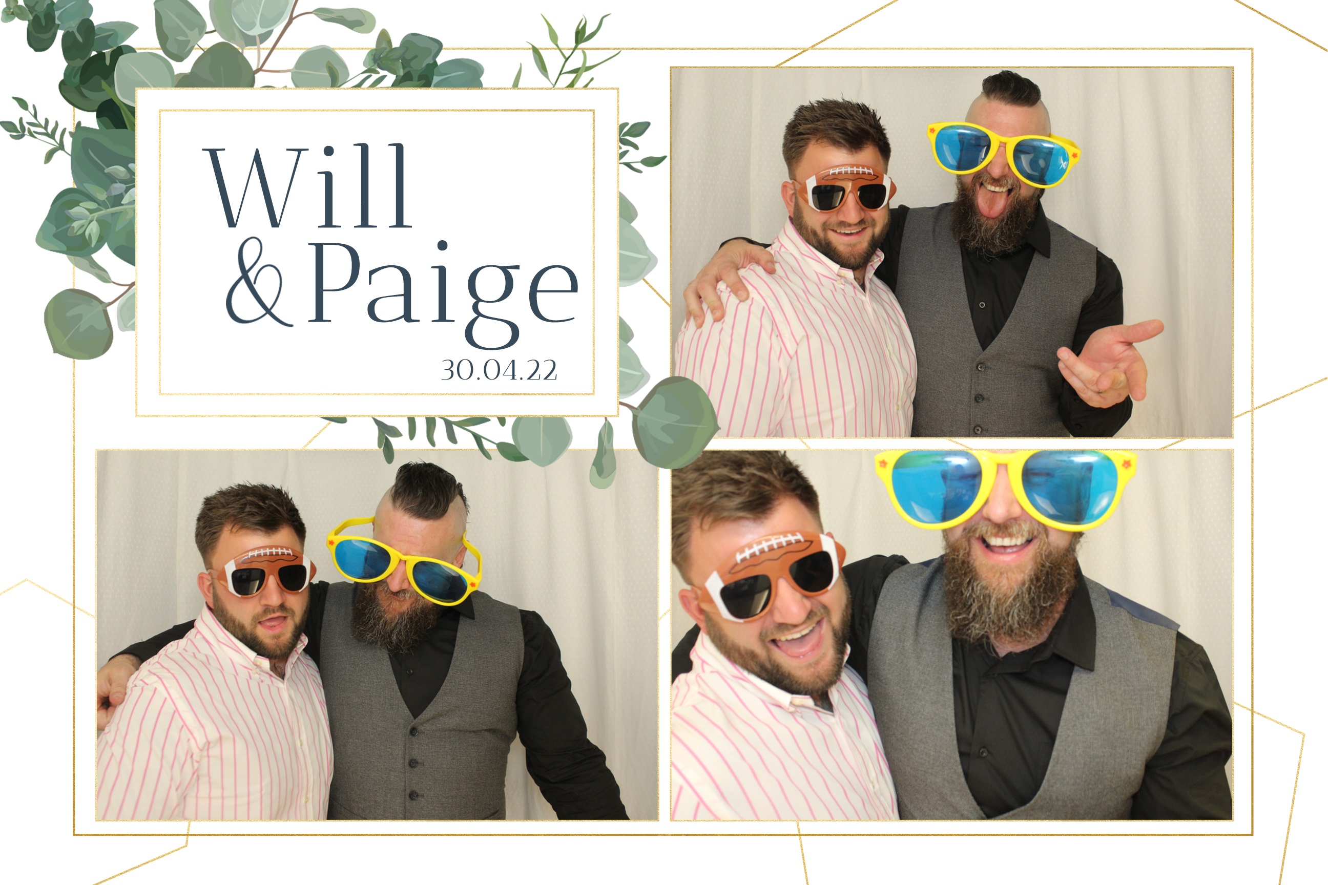 Will & Paige | View more photos from the event at images.mobile-photo-booth.com/u/MobilePhotoBoothUK/Will-Paige