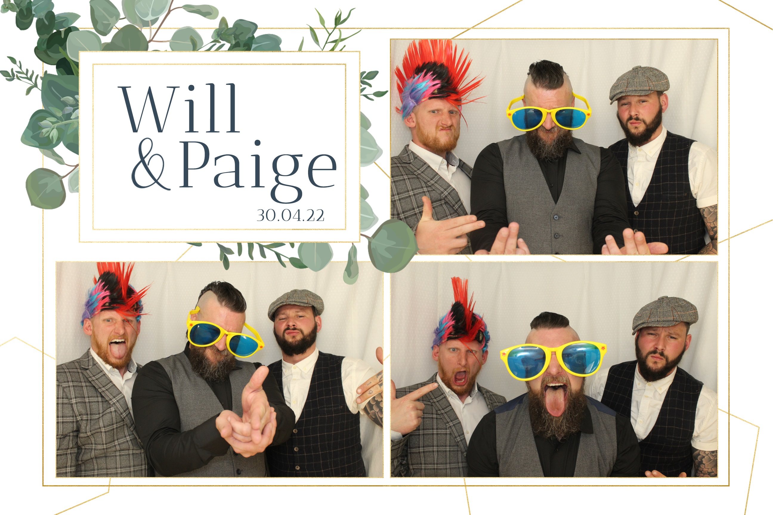 Will & Paige | View more photos from the event at images.mobile-photo-booth.com/u/MobilePhotoBoothUK/Will-Paige