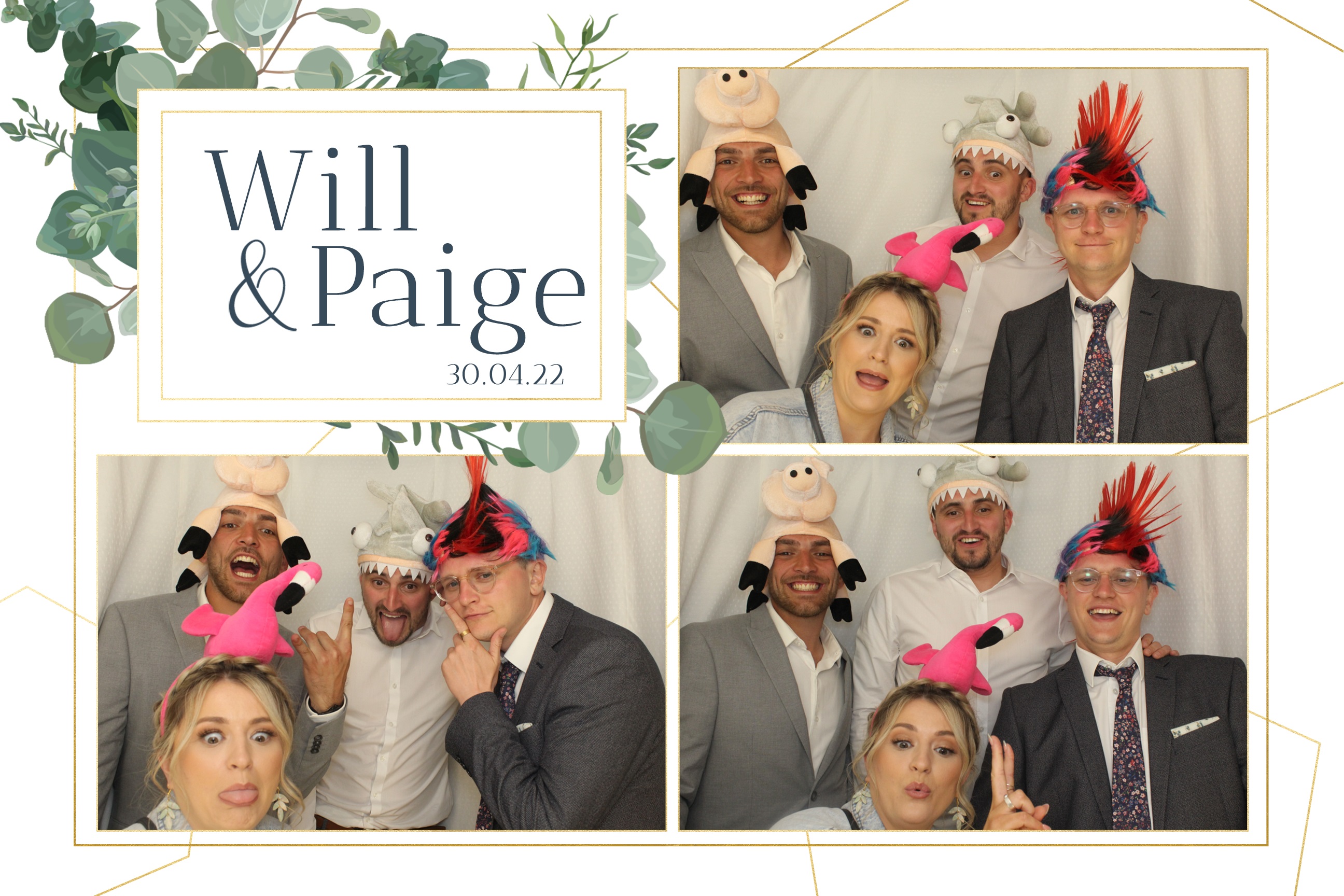 Will & Paige | View more photos from the event at images.mobile-photo-booth.com/u/MobilePhotoBoothUK/Will-Paige