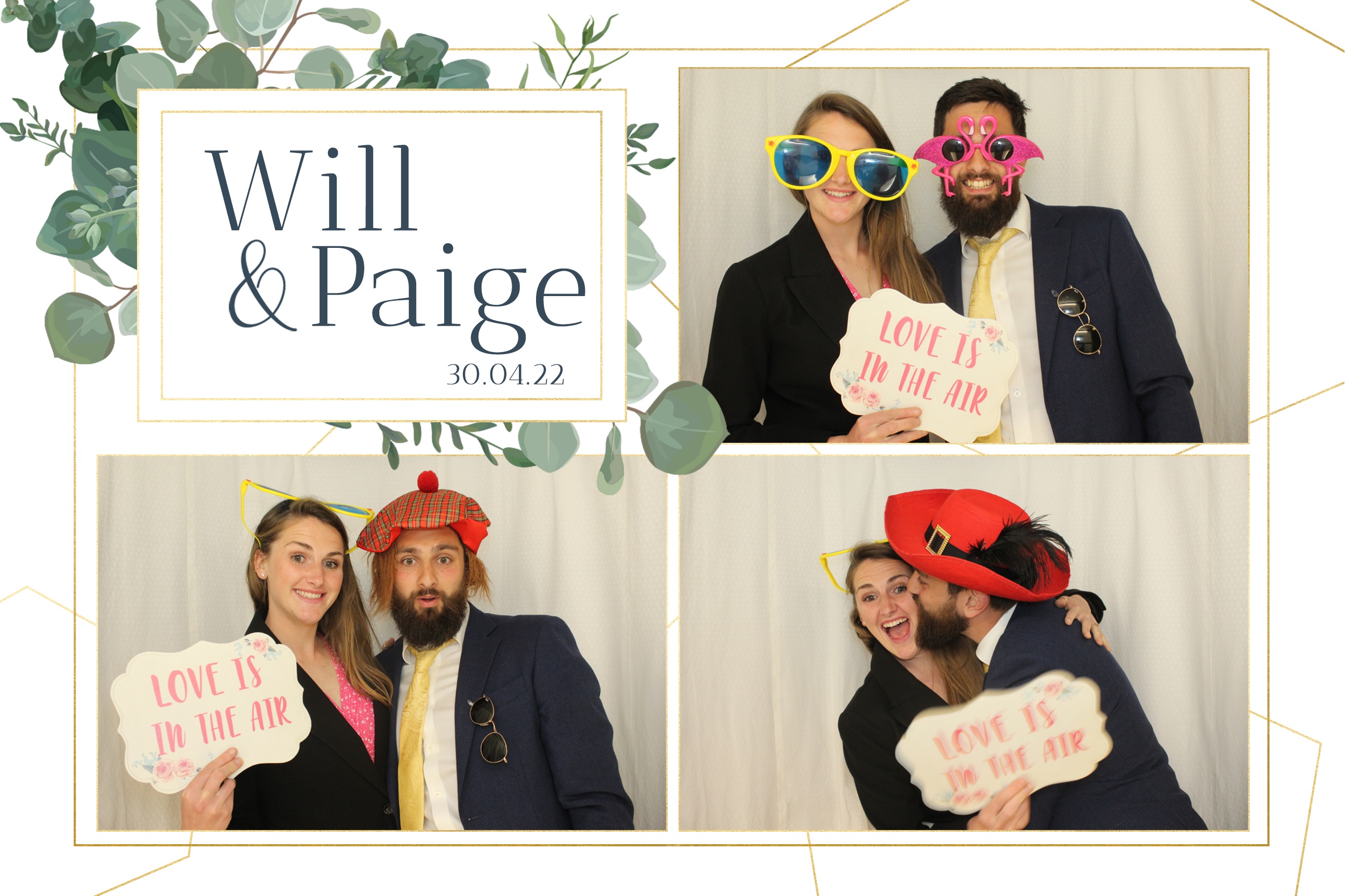 Will & Paige | View more photos from the event at images.mobile-photo-booth.com/u/MobilePhotoBoothUK/Will-Paige