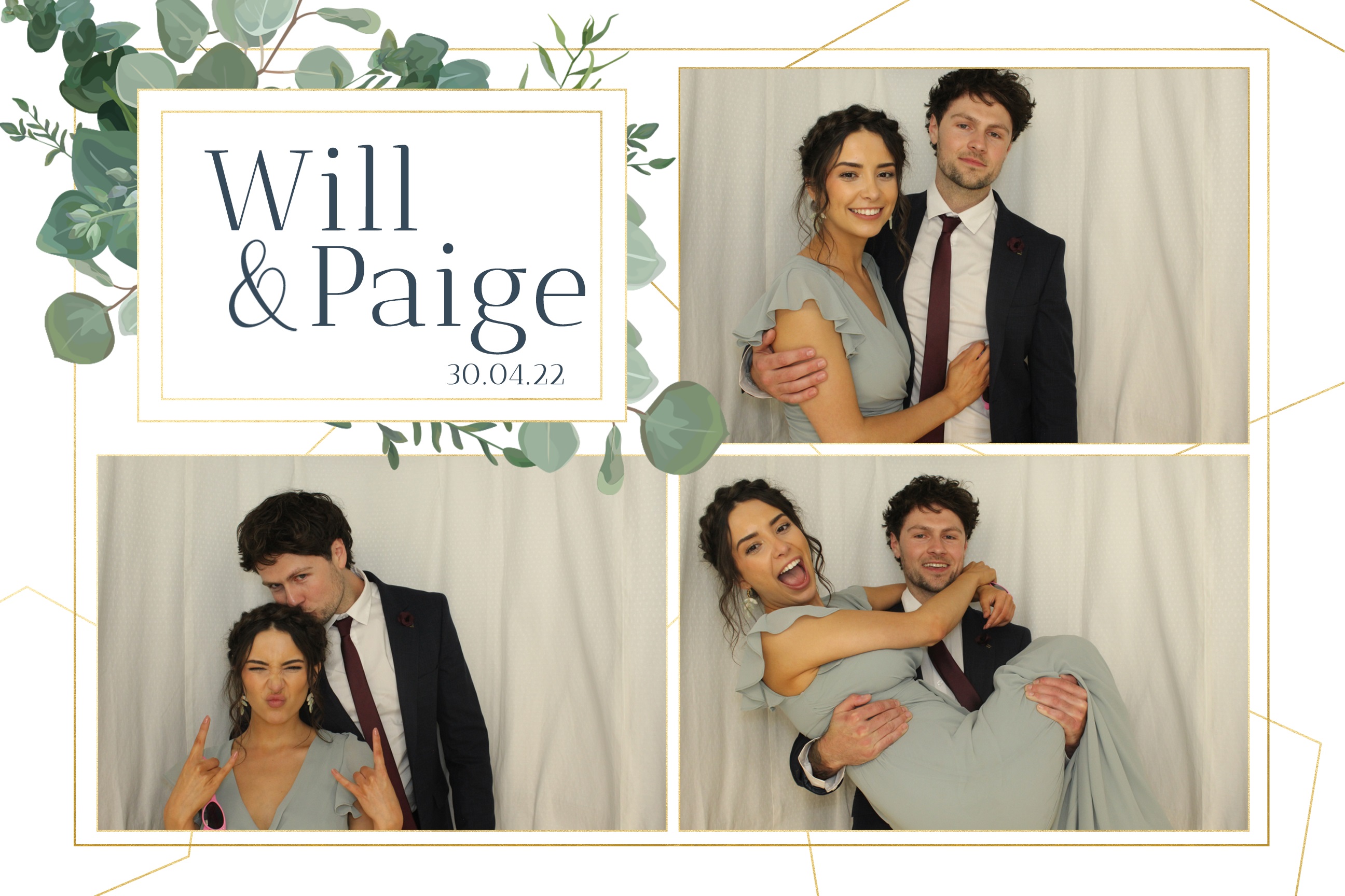 Will & Paige | View more photos from the event at images.mobile-photo-booth.com/u/MobilePhotoBoothUK/Will-Paige