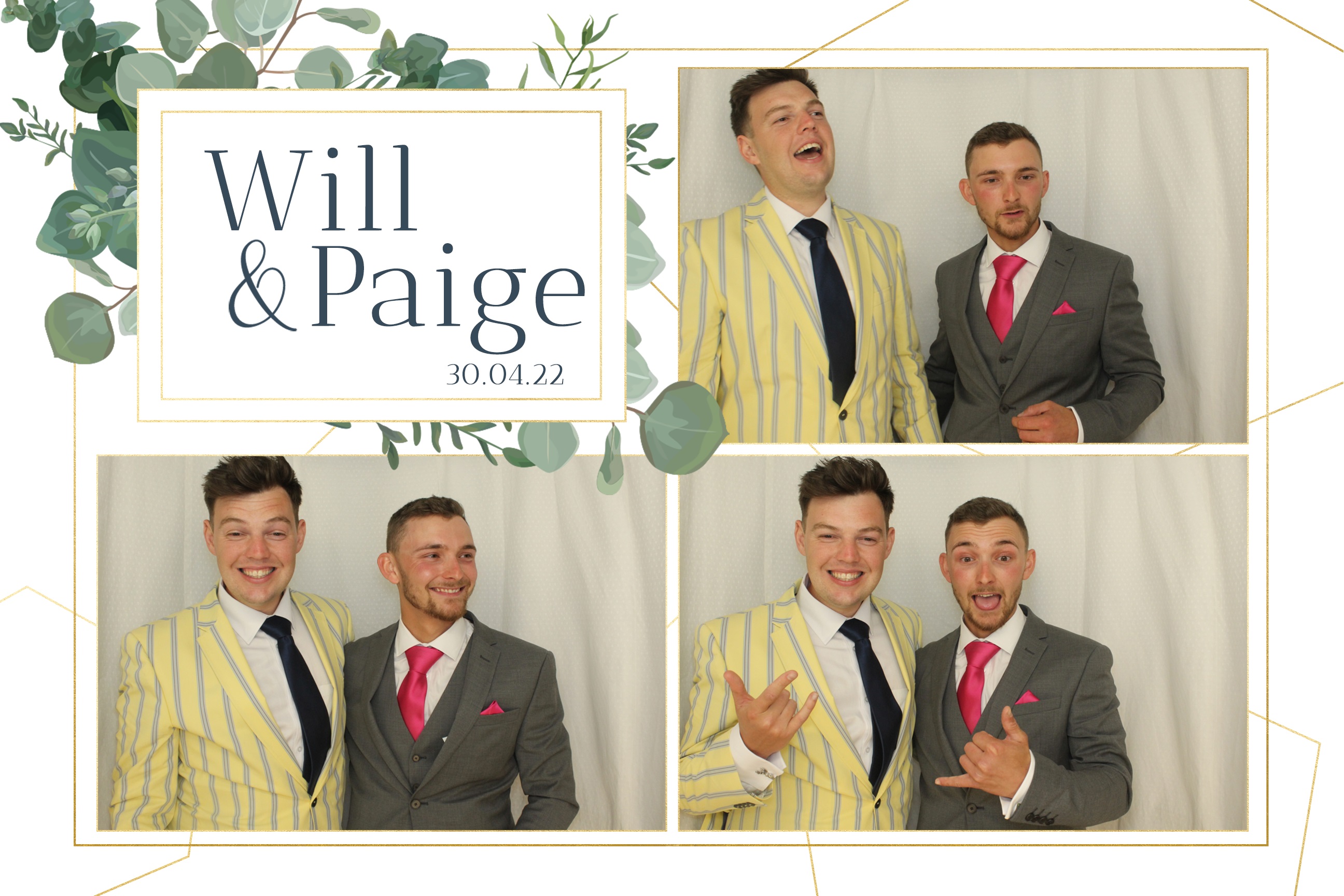 Will & Paige | View more photos from the event at images.mobile-photo-booth.com/u/MobilePhotoBoothUK/Will-Paige