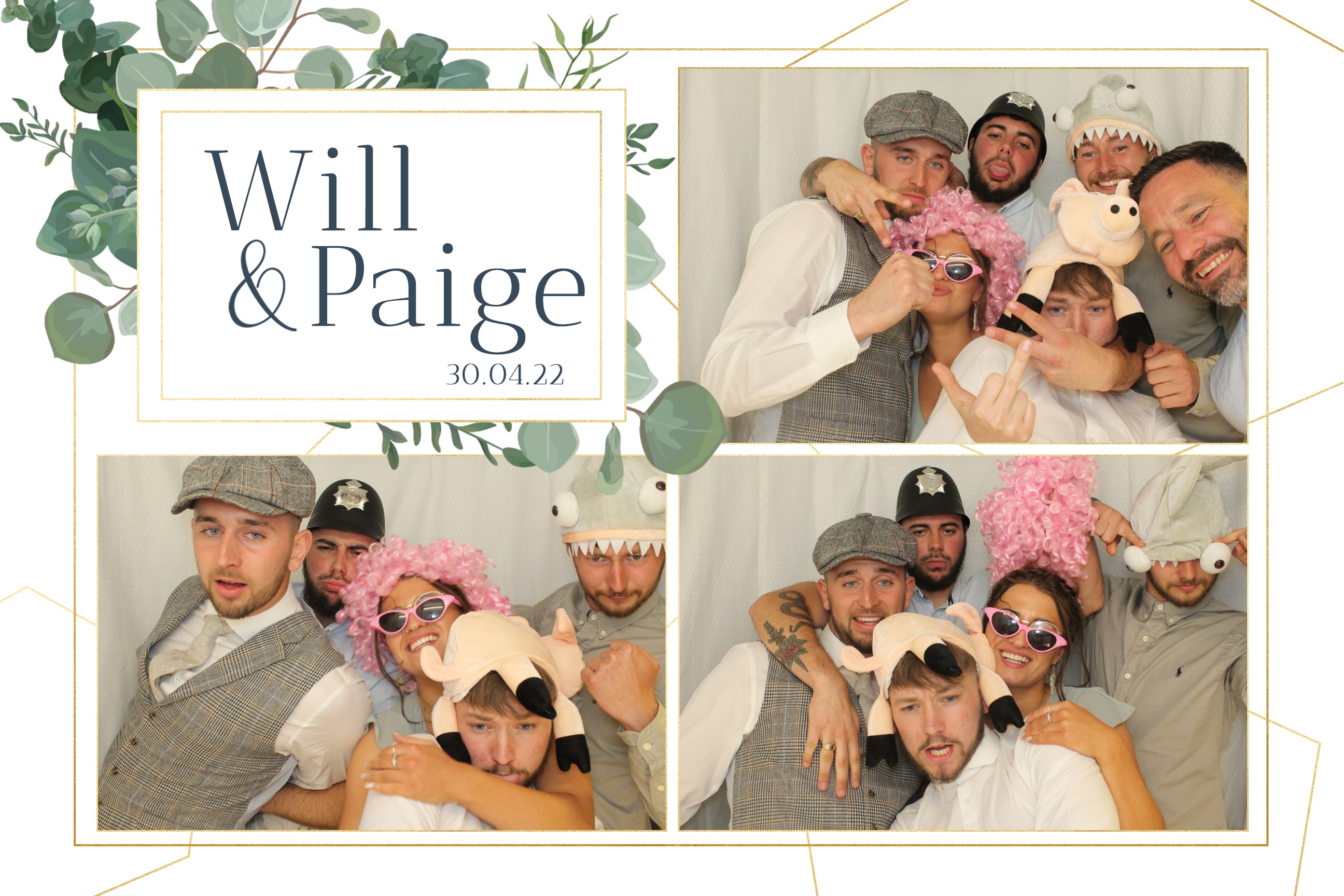 Will & Paige | View more photos from the event at images.mobile-photo-booth.com/u/MobilePhotoBoothUK/Will-Paige